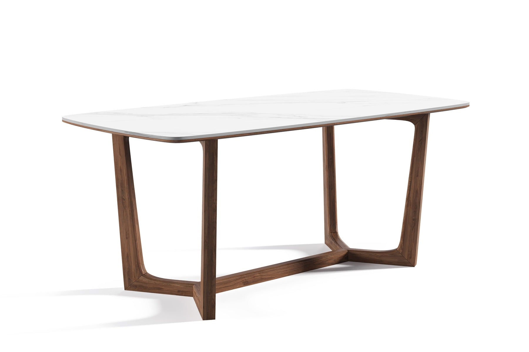 Clemente Quartz Dining Table – Modern Elegance, Unmatched Durability