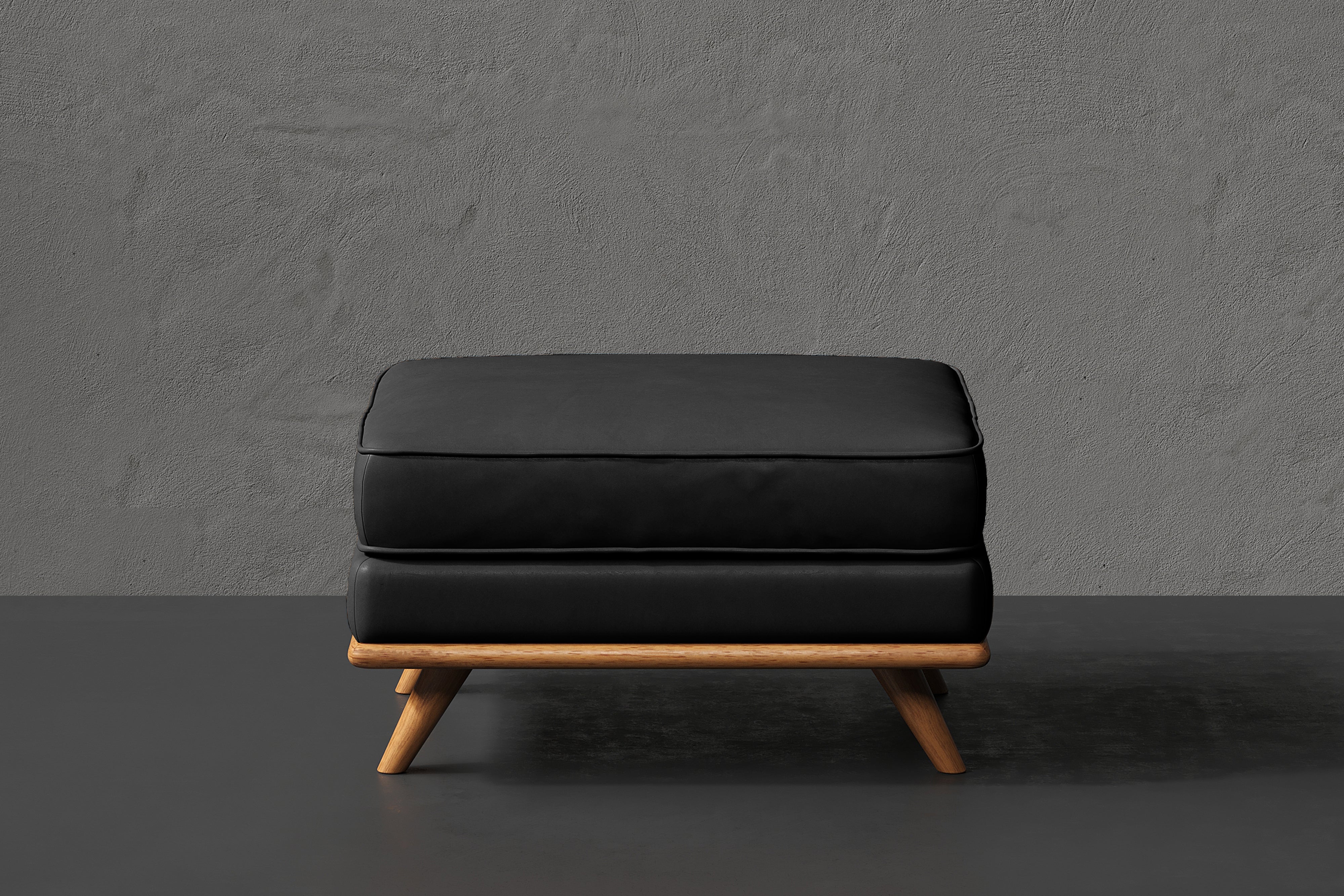 Maestro Leather 31" Ottoman