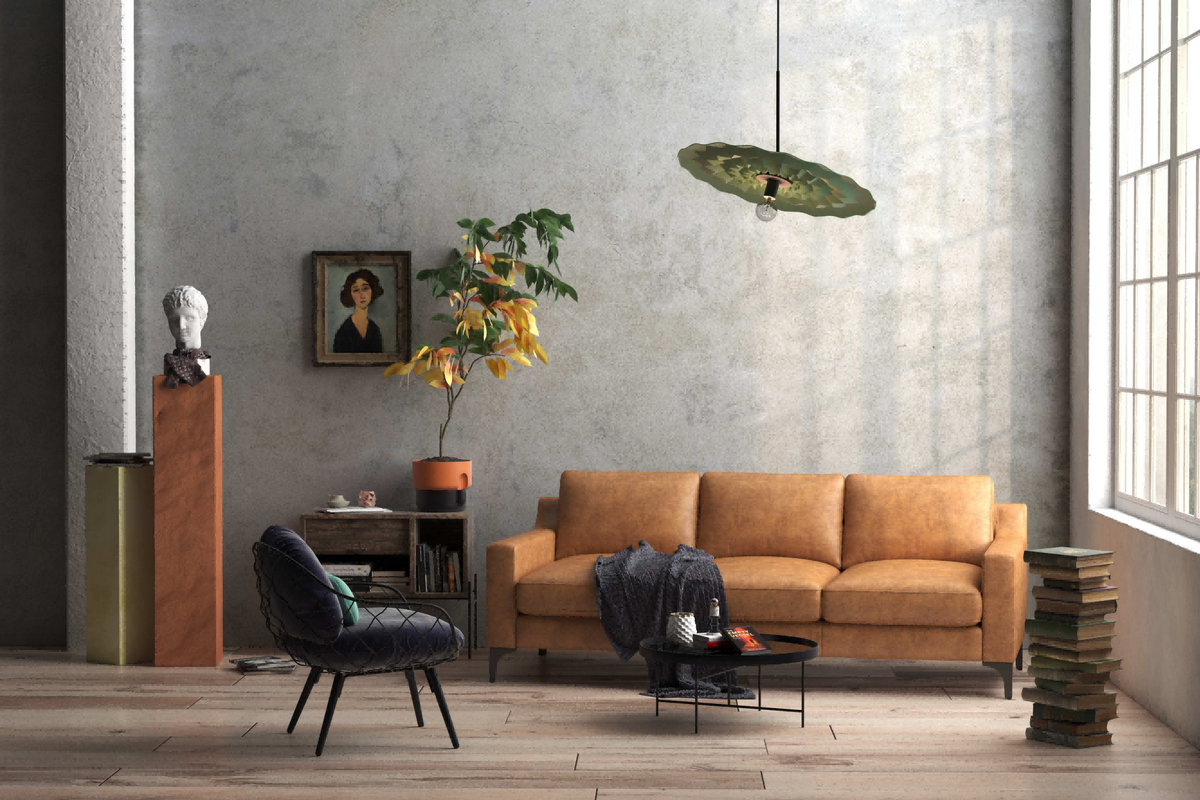Lori Leather Sofa 01
