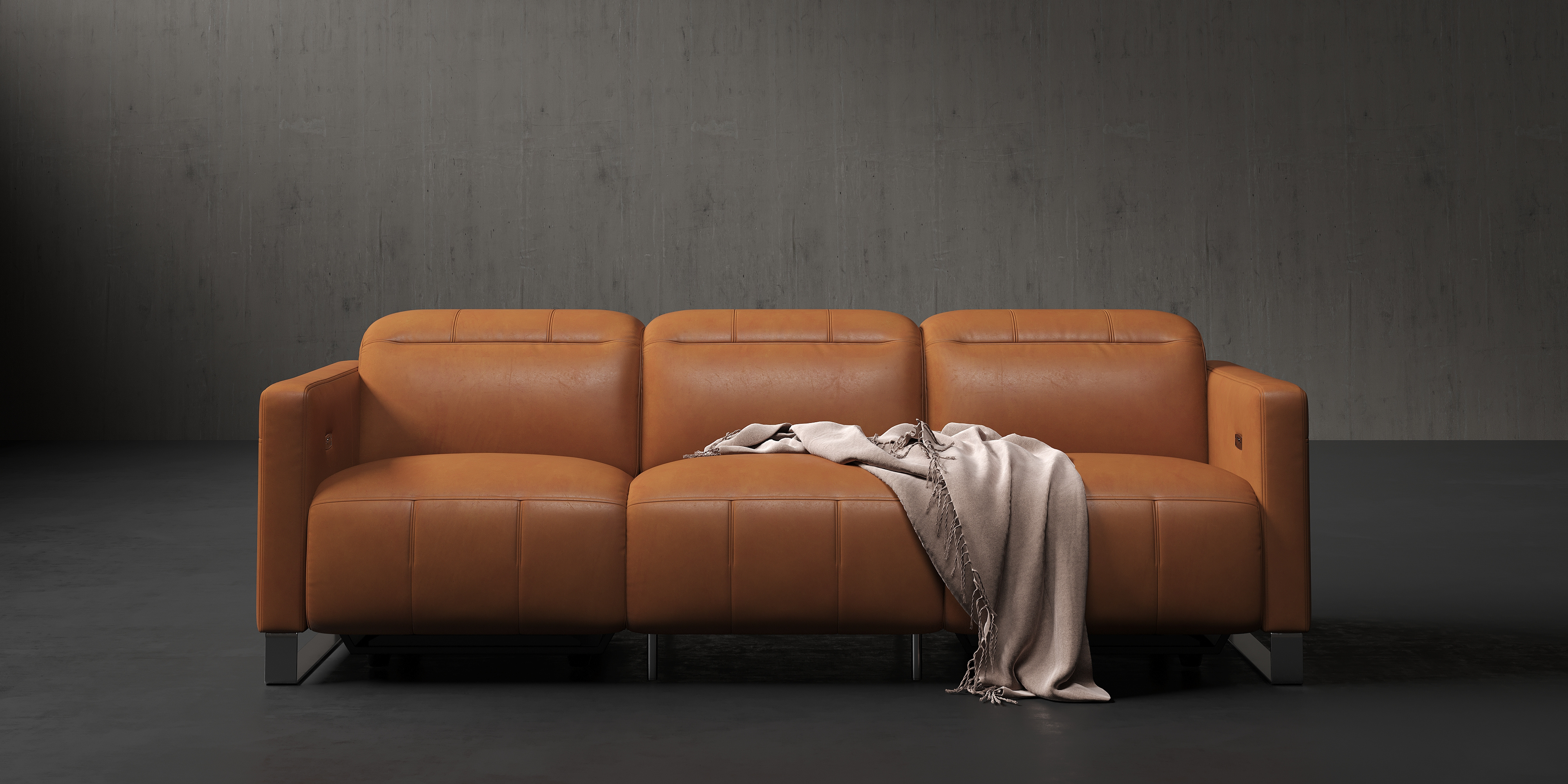 Fouchon Nordic Hygge™ Power Recliner Sofa with Zero Wall Design