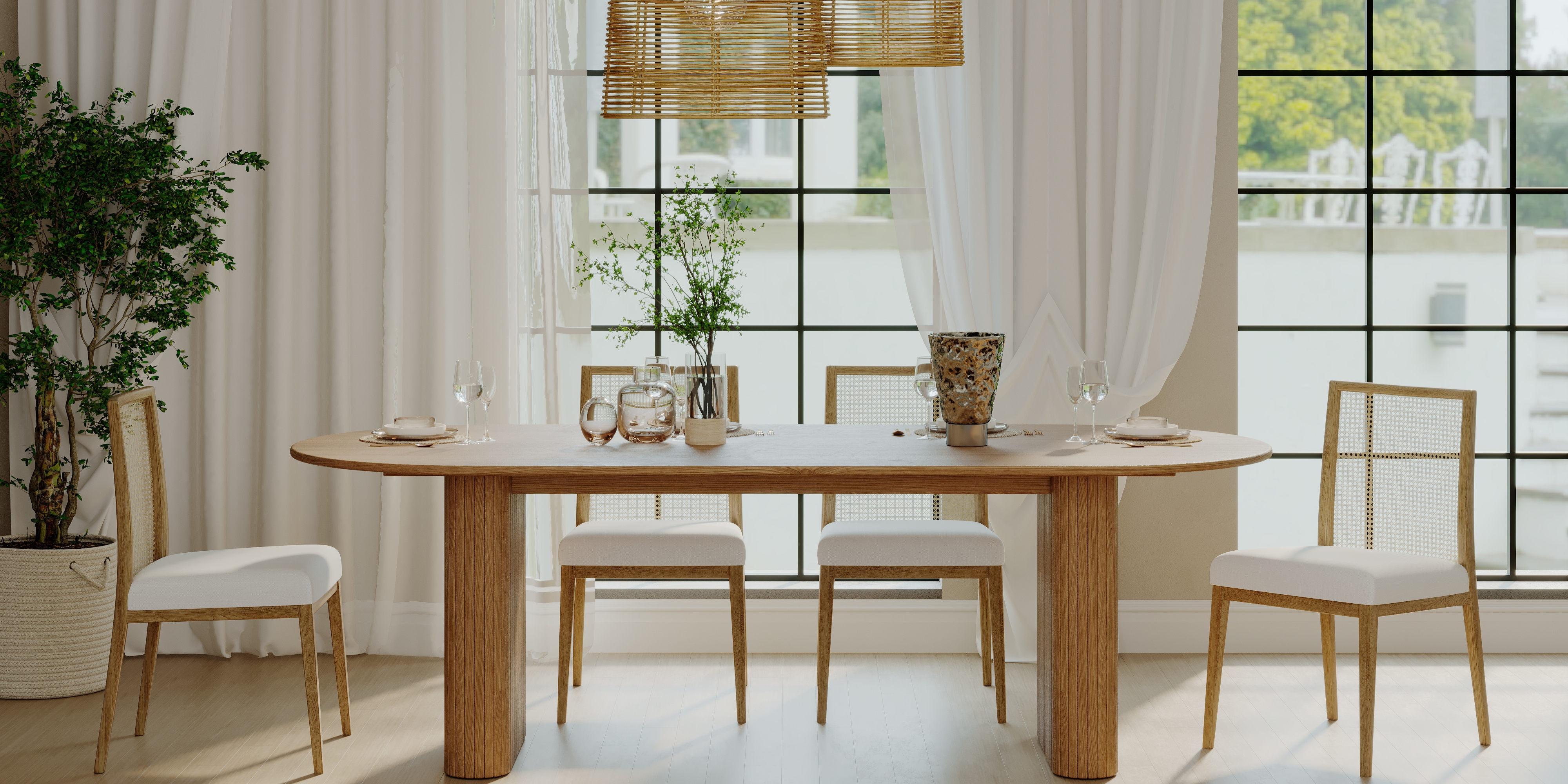 Morel Ashwood Dining Table – Heirloom Craftsmanship Meets Modern Elegance