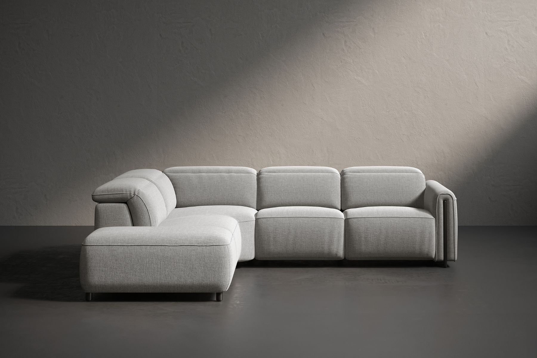Ricci Cloud Fabric Recliner Sectional Sofa– Luxury Meets Smart Comfort