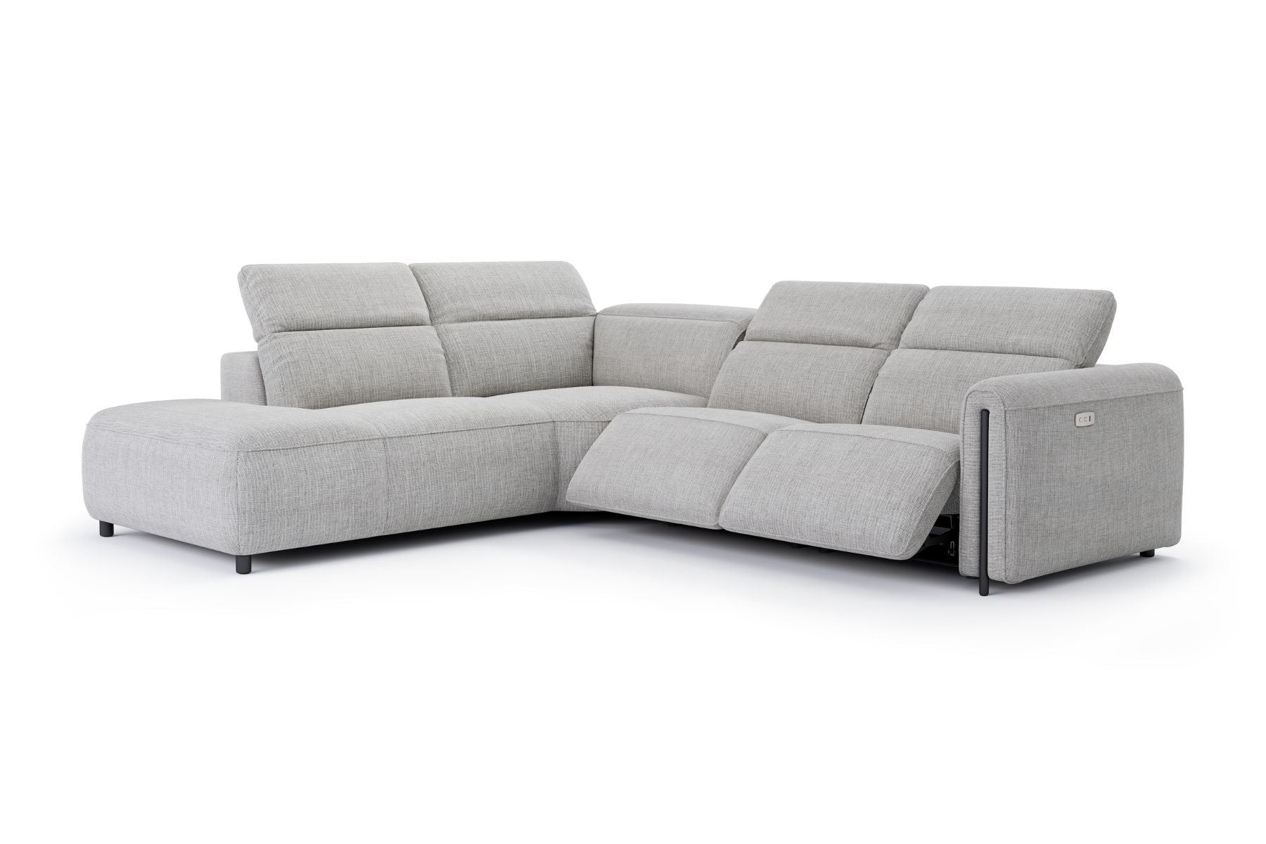 Ricci Cloud Fabric Recliner Sectional Sofa– Luxury Meets Smart Comfort