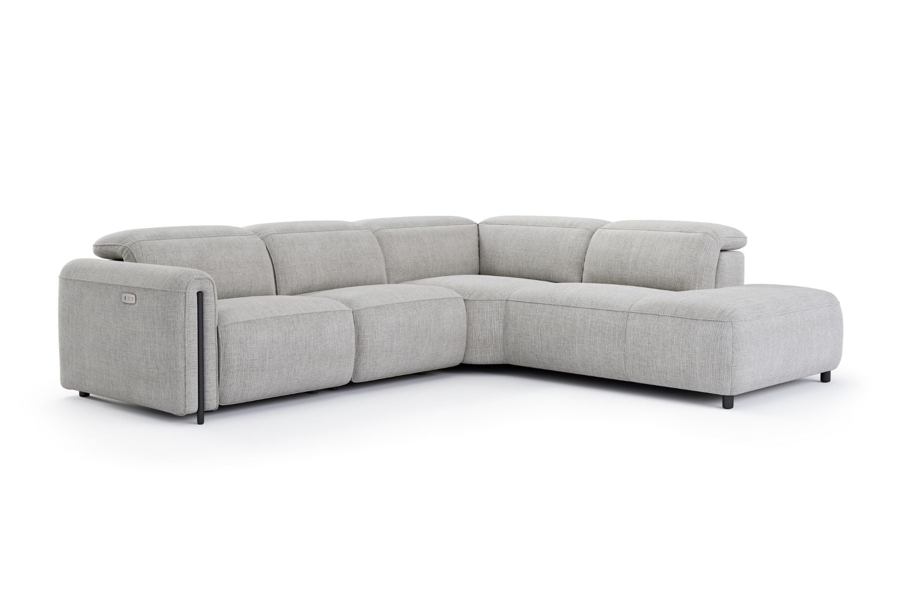 Ricci Cloud Fabric Recliner Sectional Sofa– Luxury Meets Smart Comfort