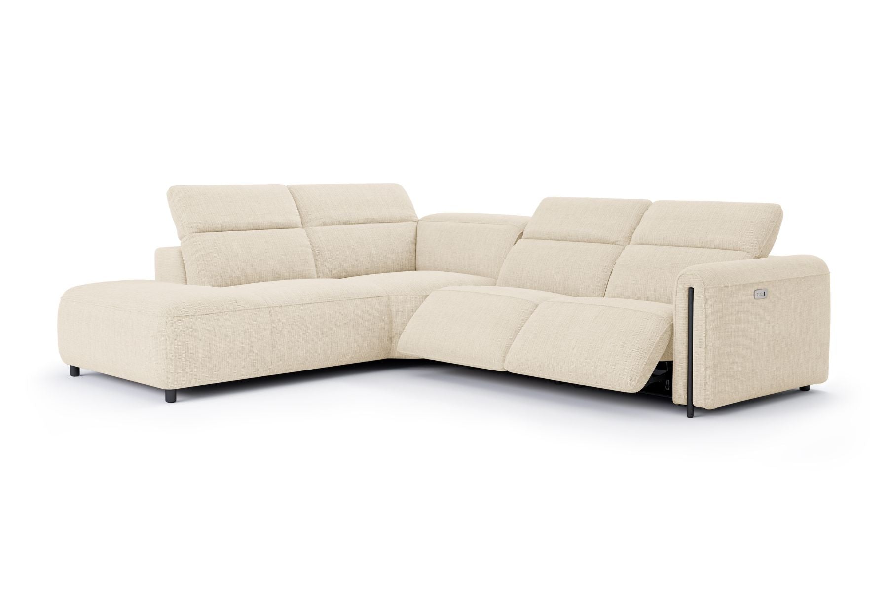 Ricci Cloud Fabric Recliner Sectional Sofa– Luxury Meets Smart Comfort