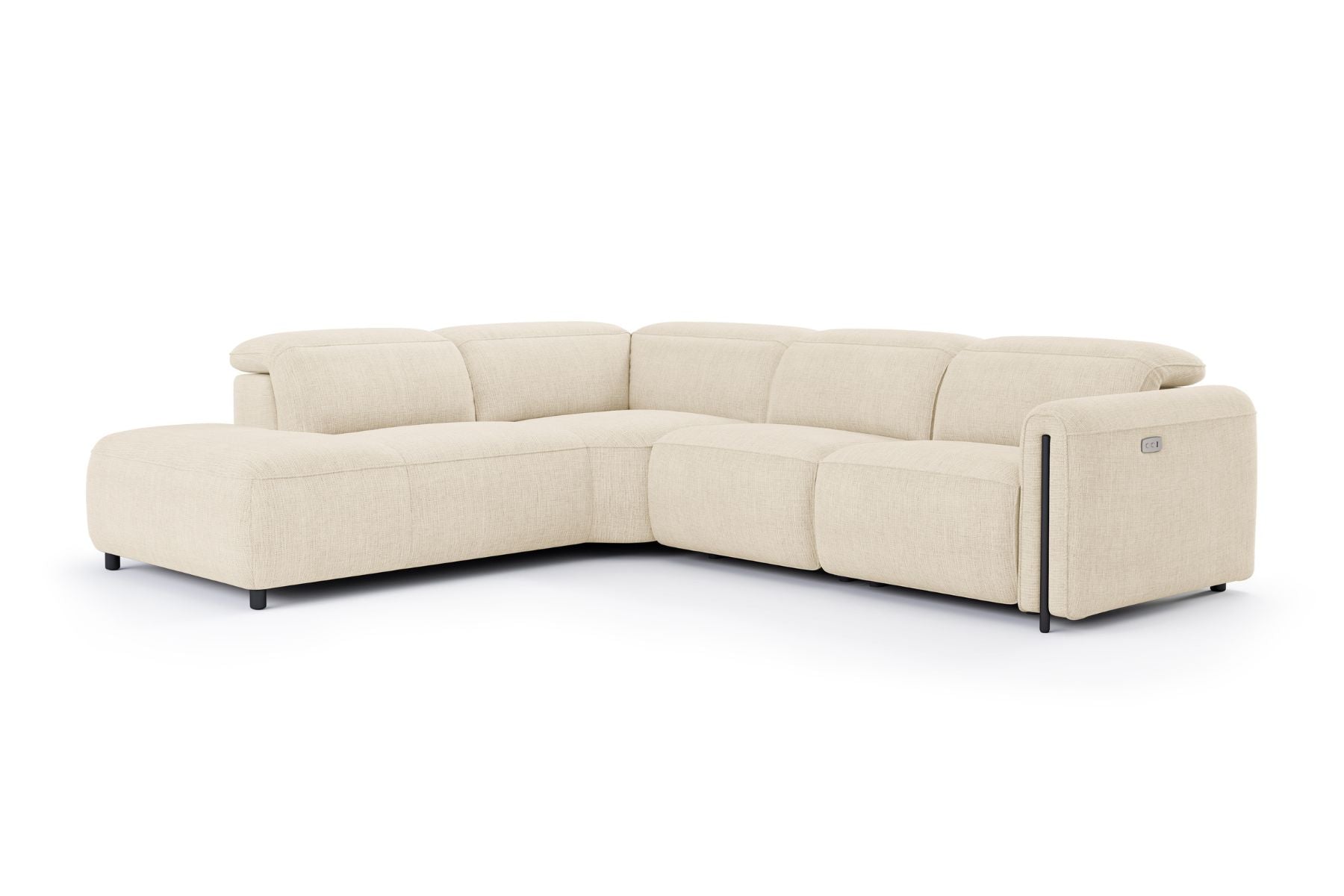 Ricci Cloud Fabric Recliner Sectional Sofa– Luxury Meets Smart Comfort