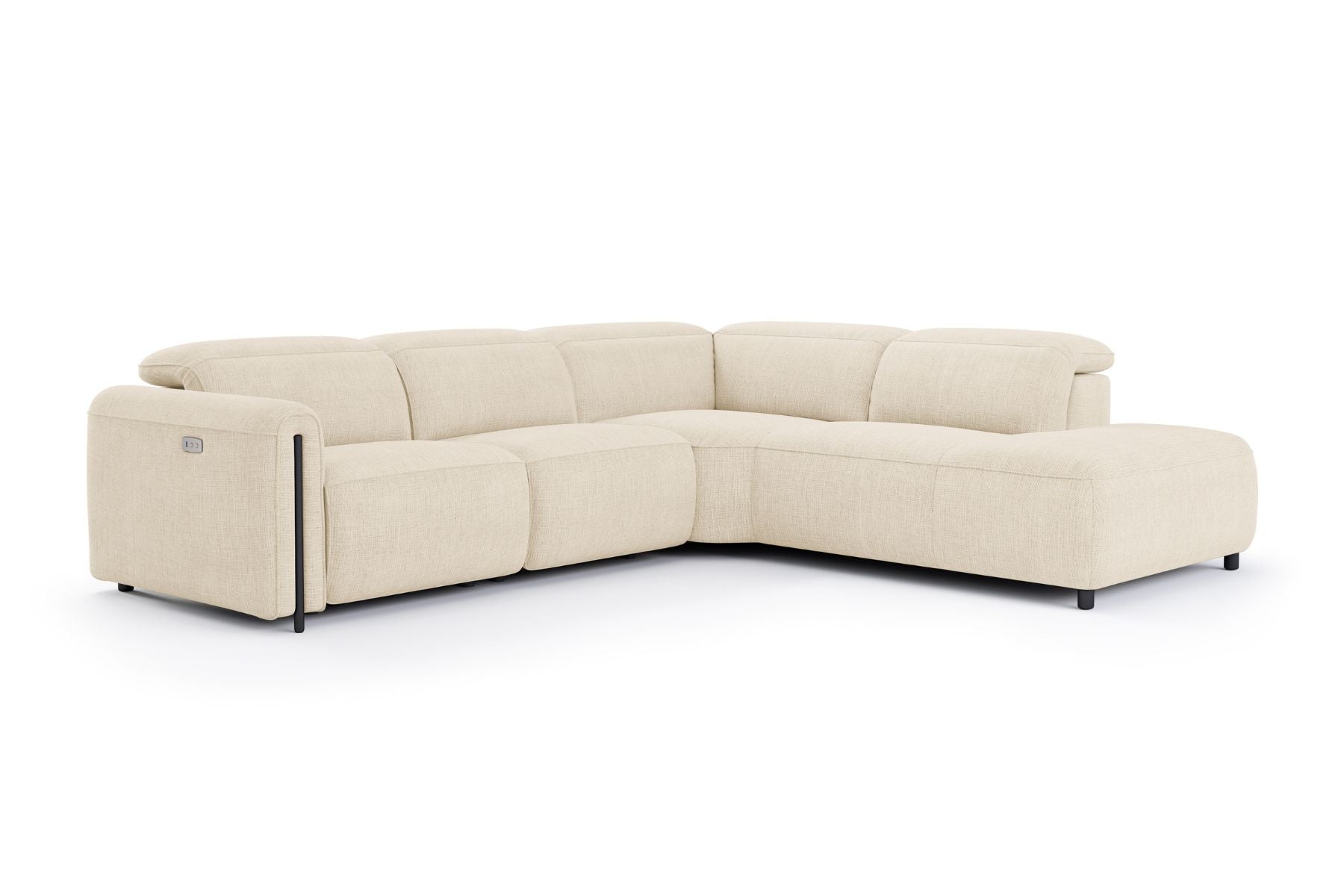 Ricci Cloud Fabric Recliner Sectional Sofa– Luxury Meets Smart Comfort