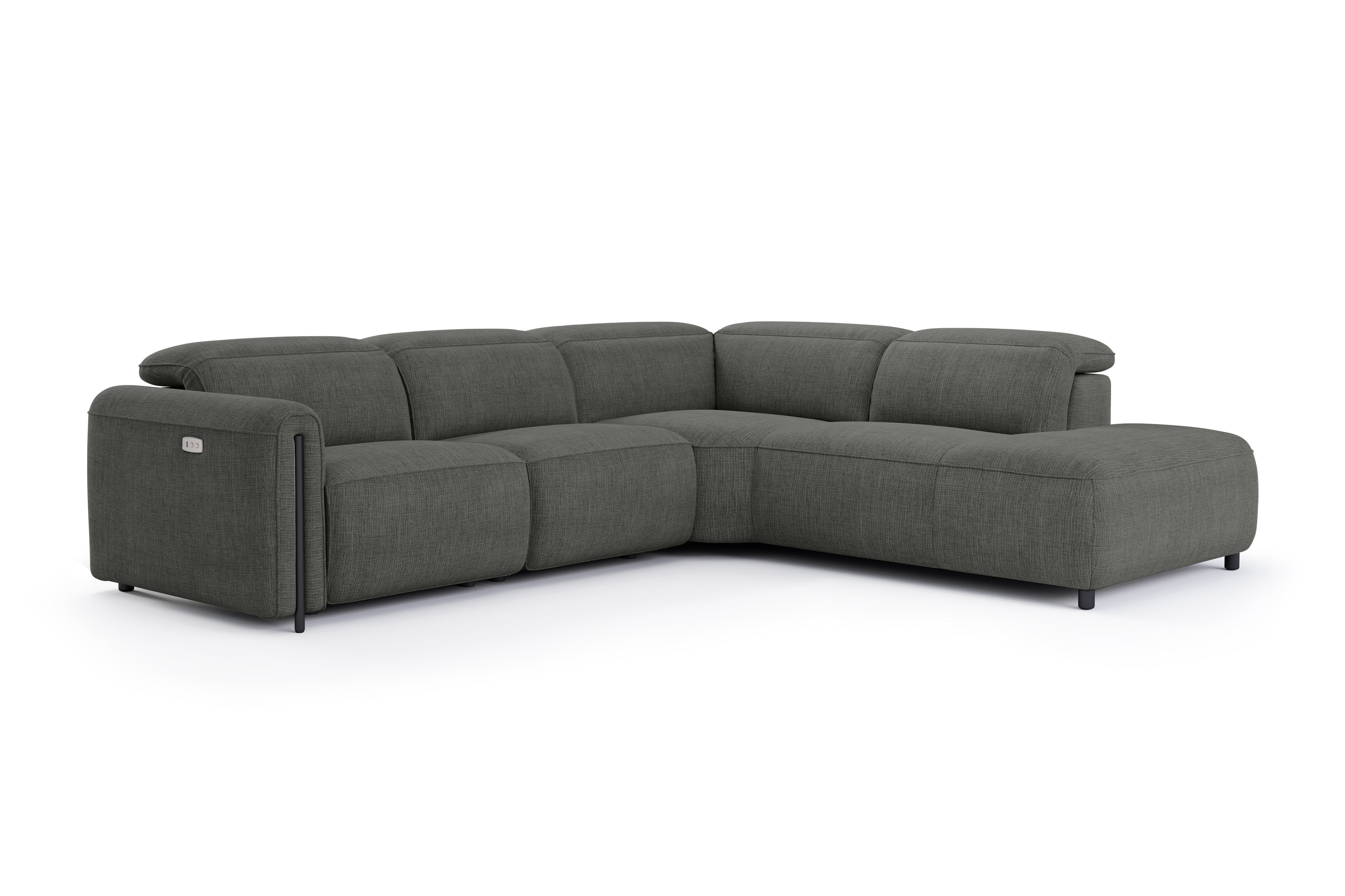 Ricci Cloud Fabric Recliner Sectional Sofa– Luxury Meets Smart Comfort