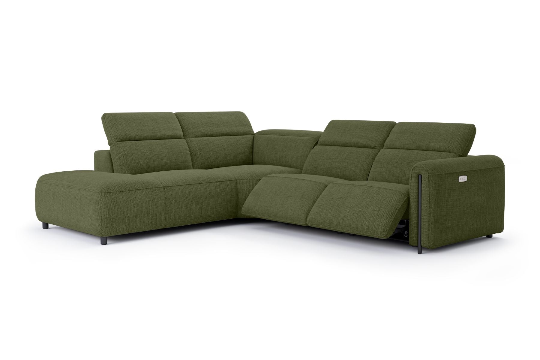 Ricci Cloud Fabric Recliner Sectional Sofa– Luxury Meets Smart Comfort