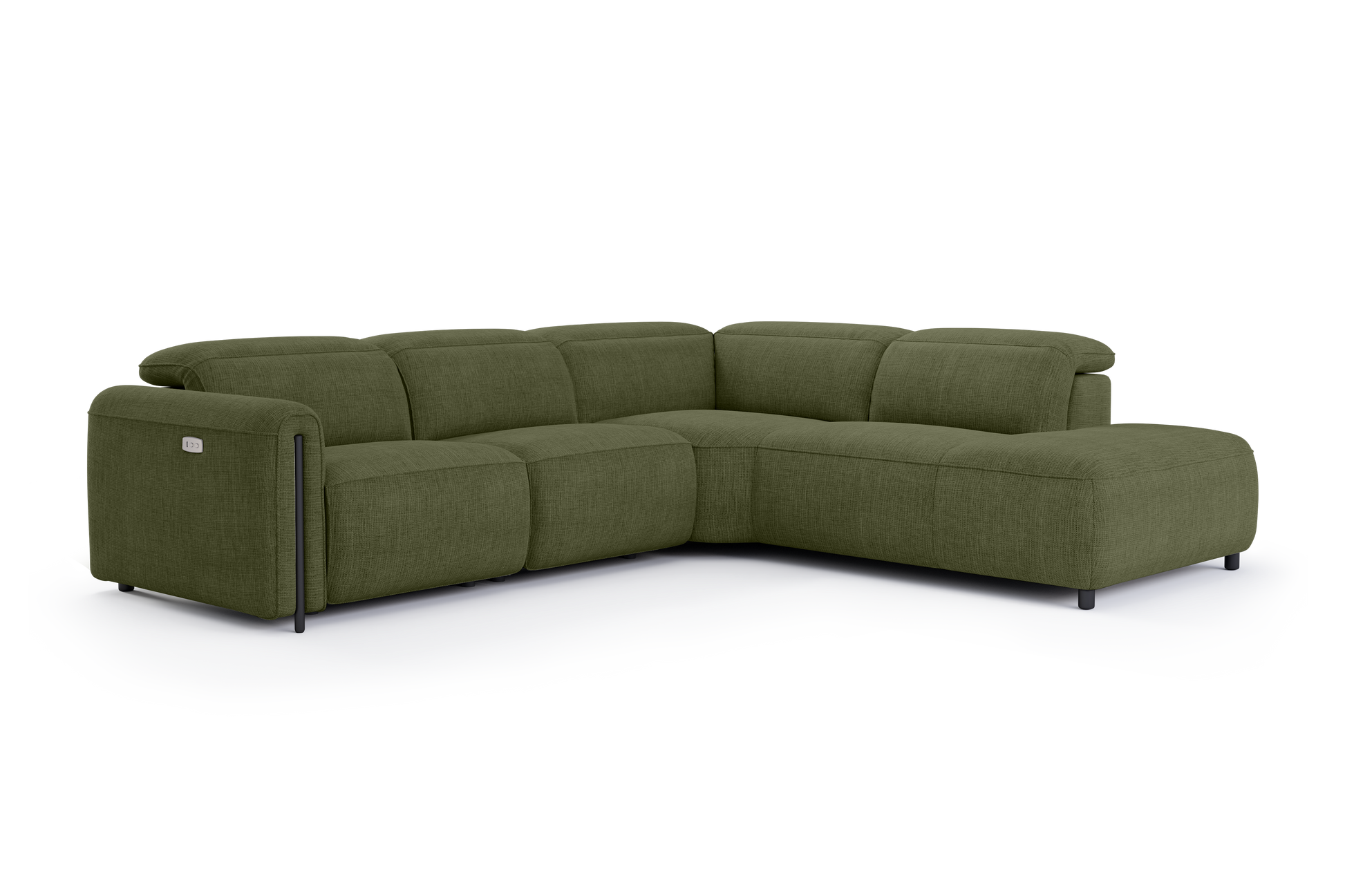 Ricci Cloud Fabric Recliner Sectional Sofa– Luxury Meets Smart Comfort