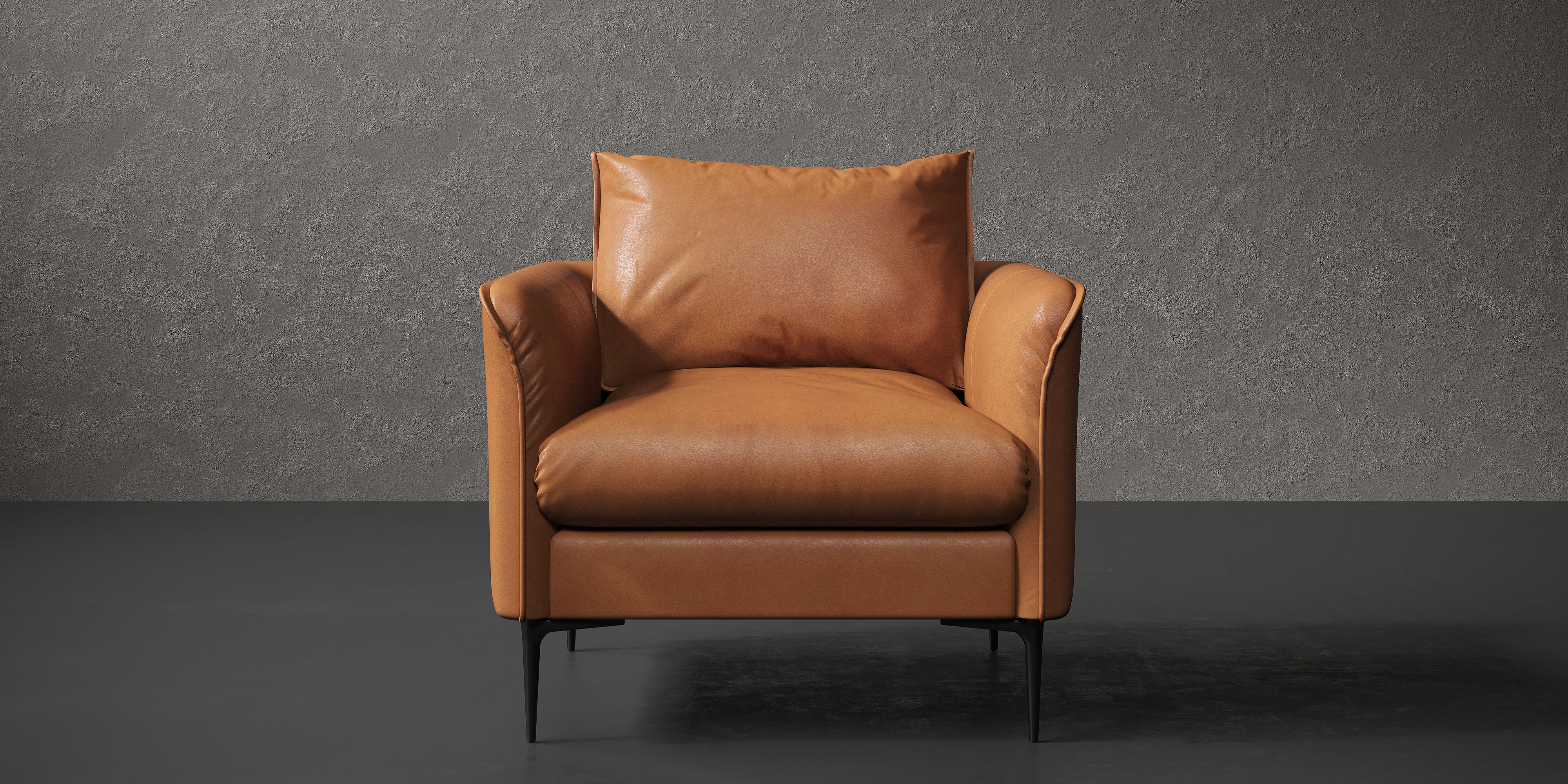 Stockholm Leather Accent Chair