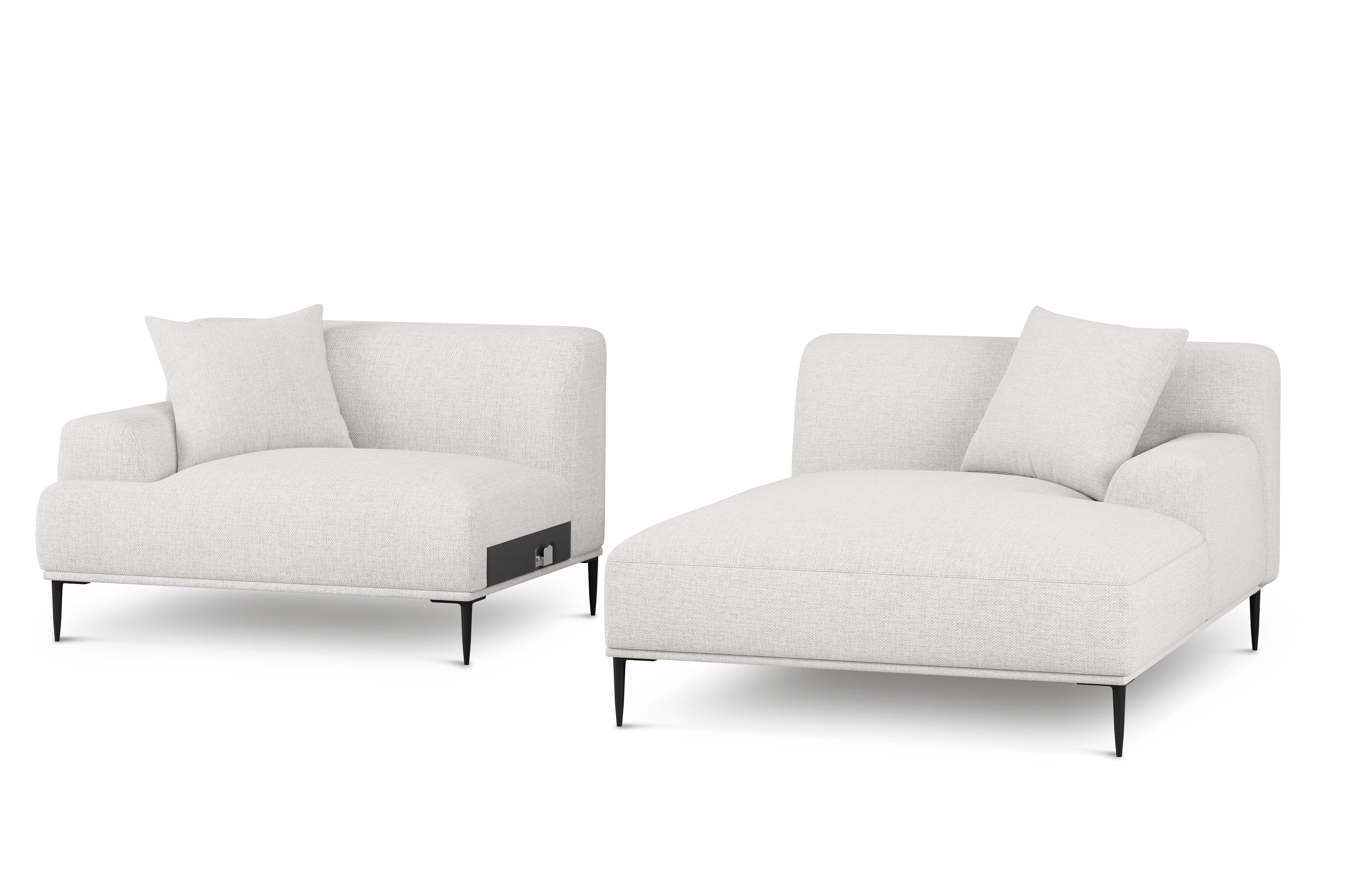 Kotor Fabric Sectional Sofa