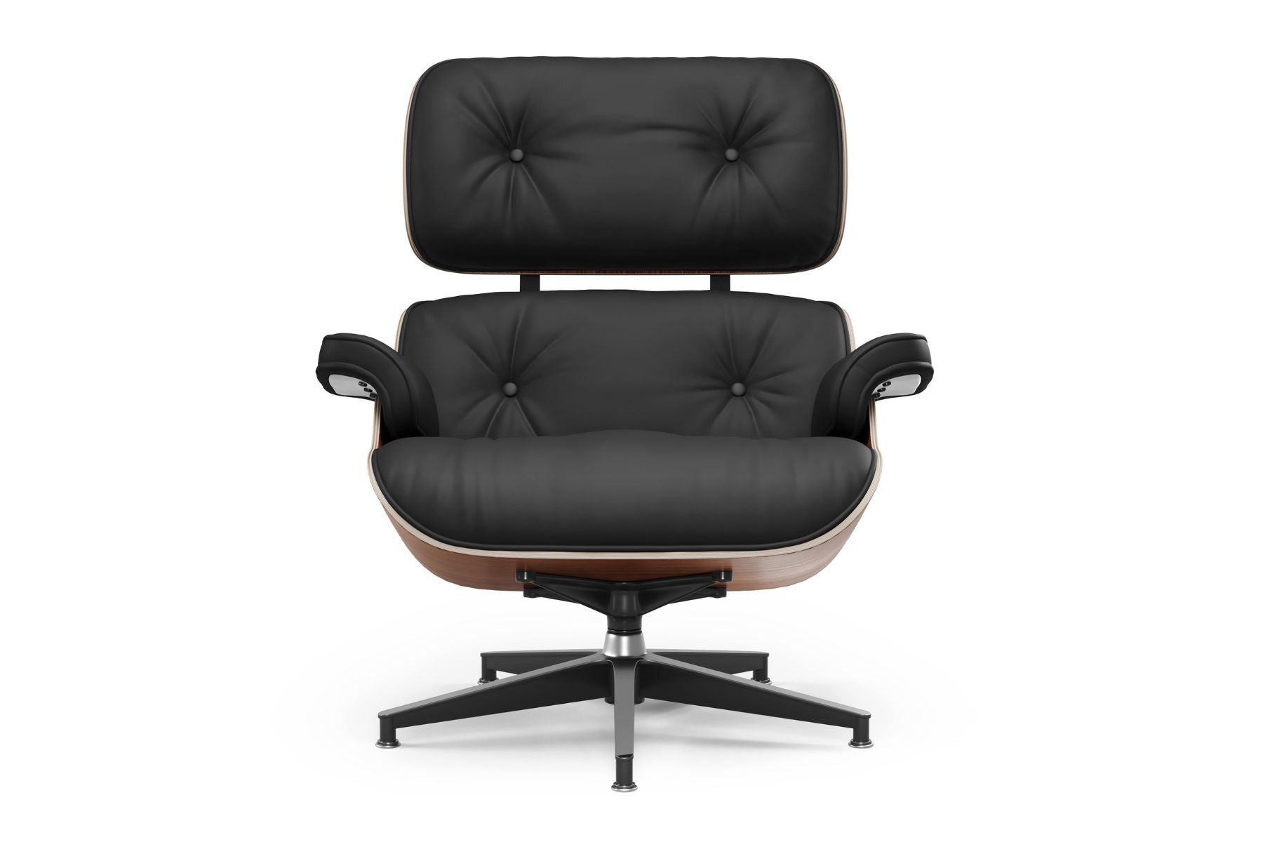 Aria Eames Replica Leather Lounge Chair & Ottoman