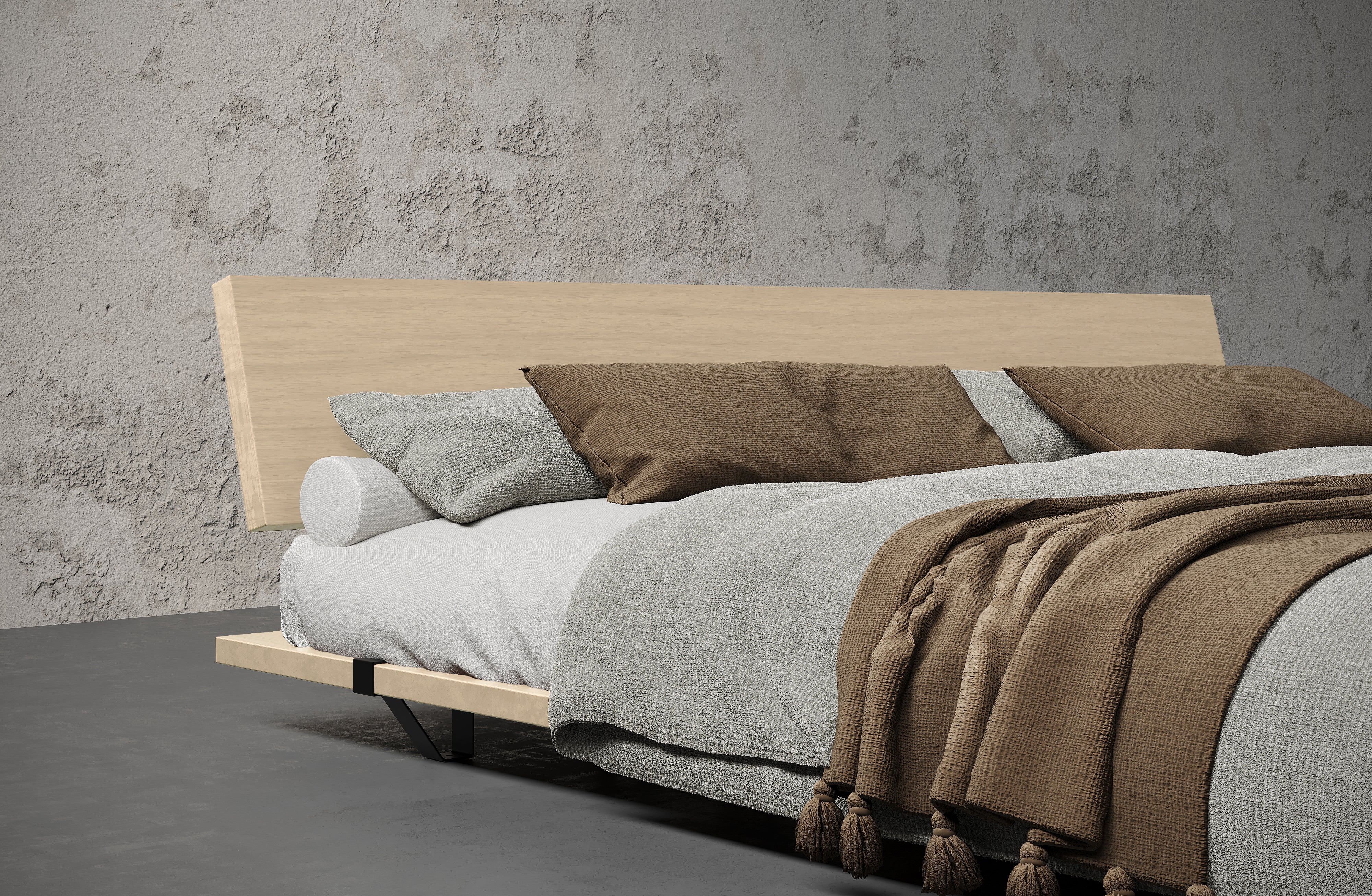 Leroy Solid Wood Bed Frame - King & Queen Size Bedframe