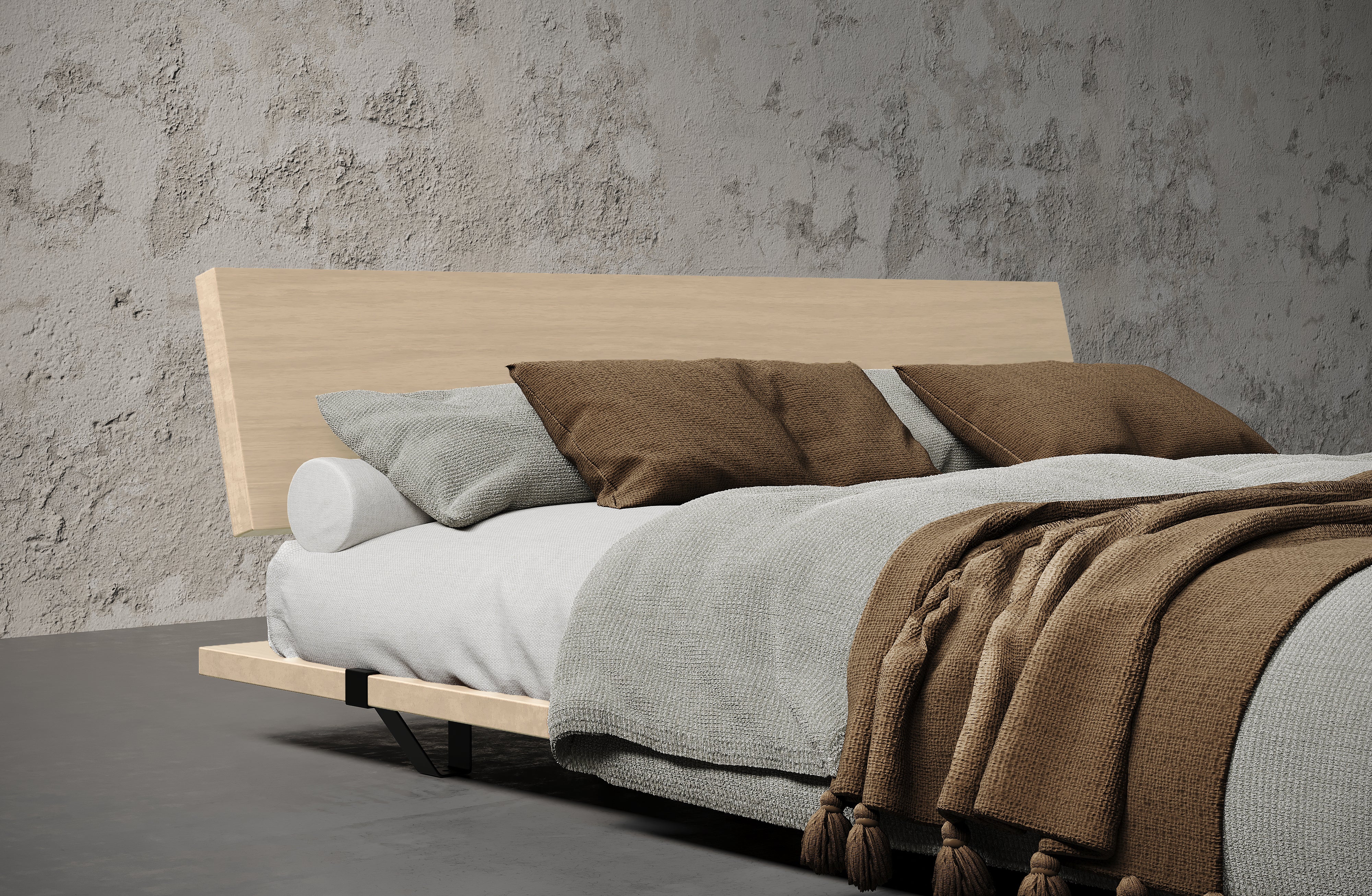 Leroy Solid Wood Bed Frame - King & Queen Size Bedframe