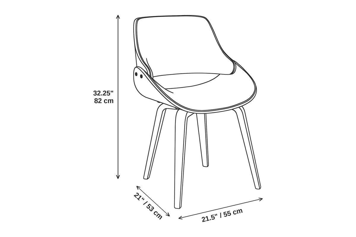 Bastien Bentwood Dining Chair, Set of 2