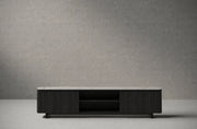 Beaufort Oak Wood Media Console