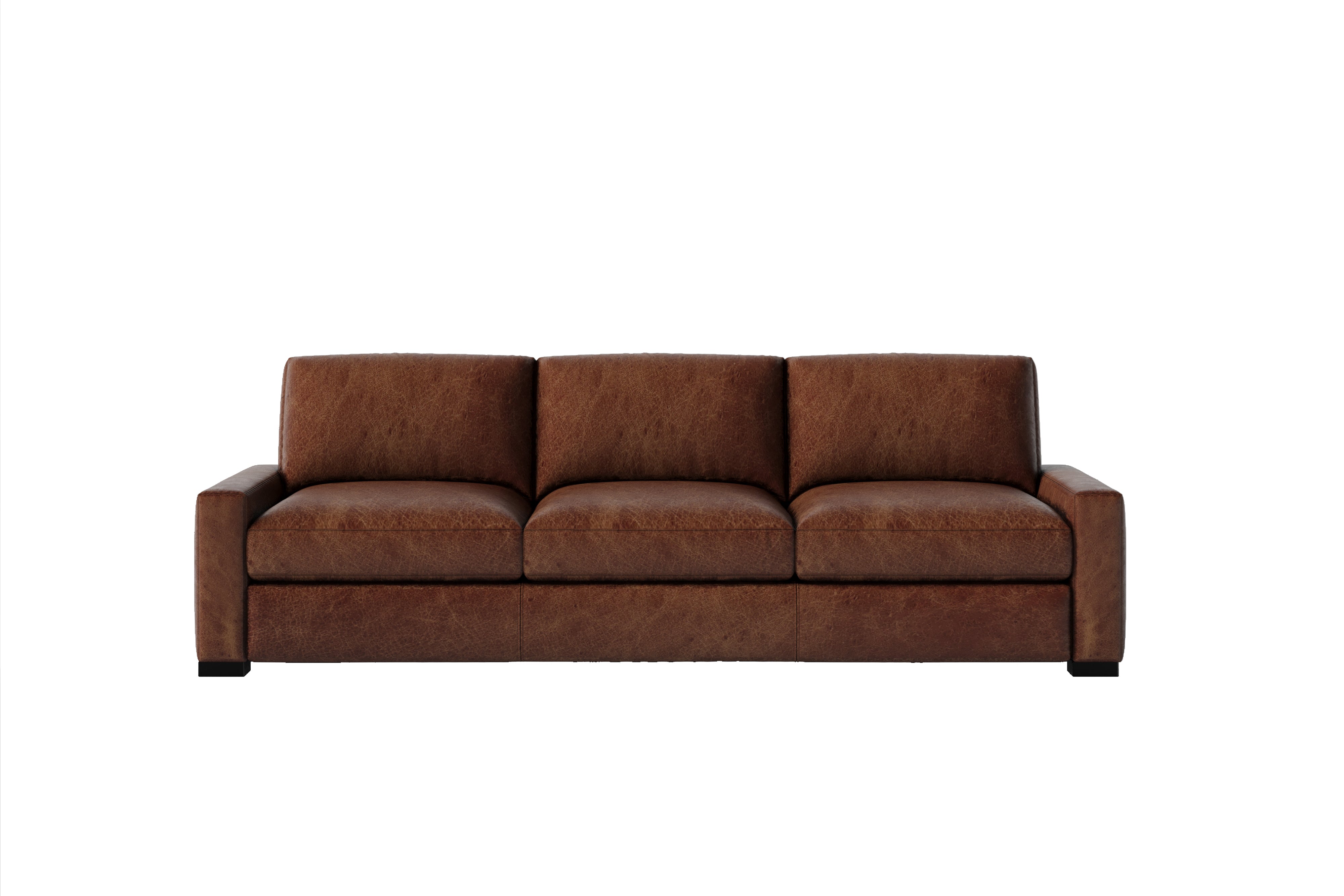 Brunelle  Leather Sofa