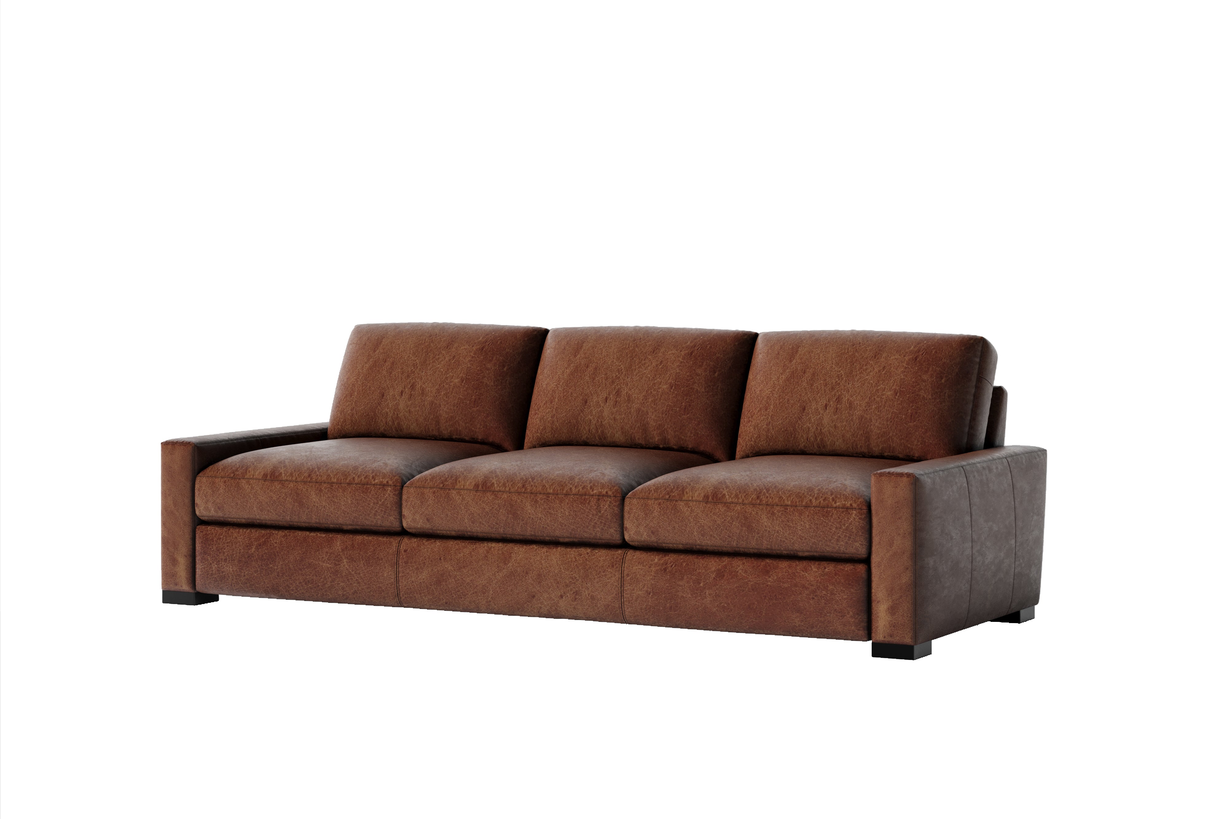 Brunelle  Leather Sofa