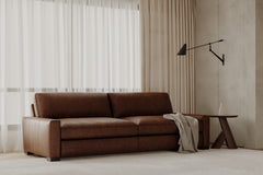 Brunelle  Leather Sofa