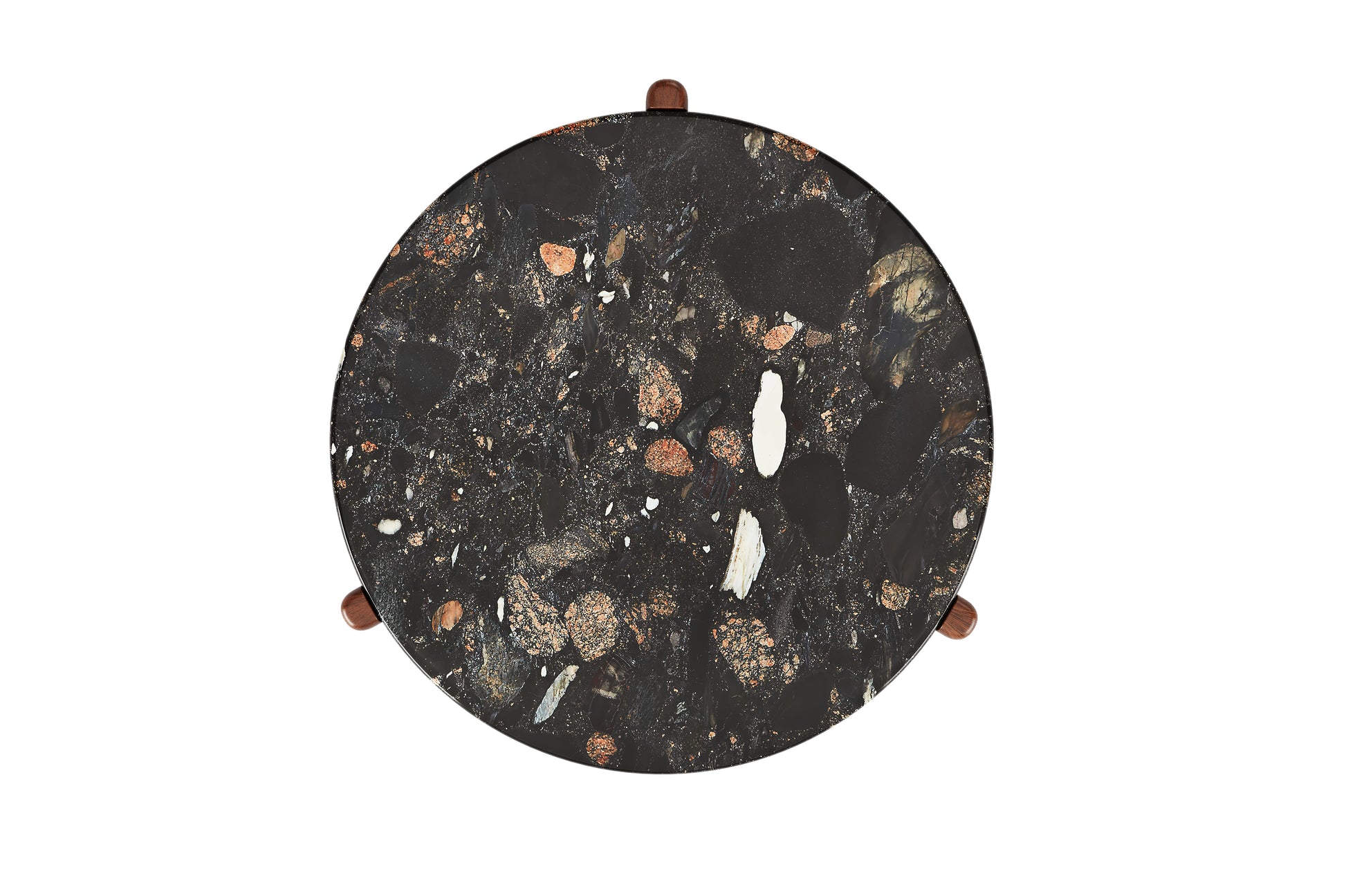 Greco Nero Marquina Marble Coffee Table