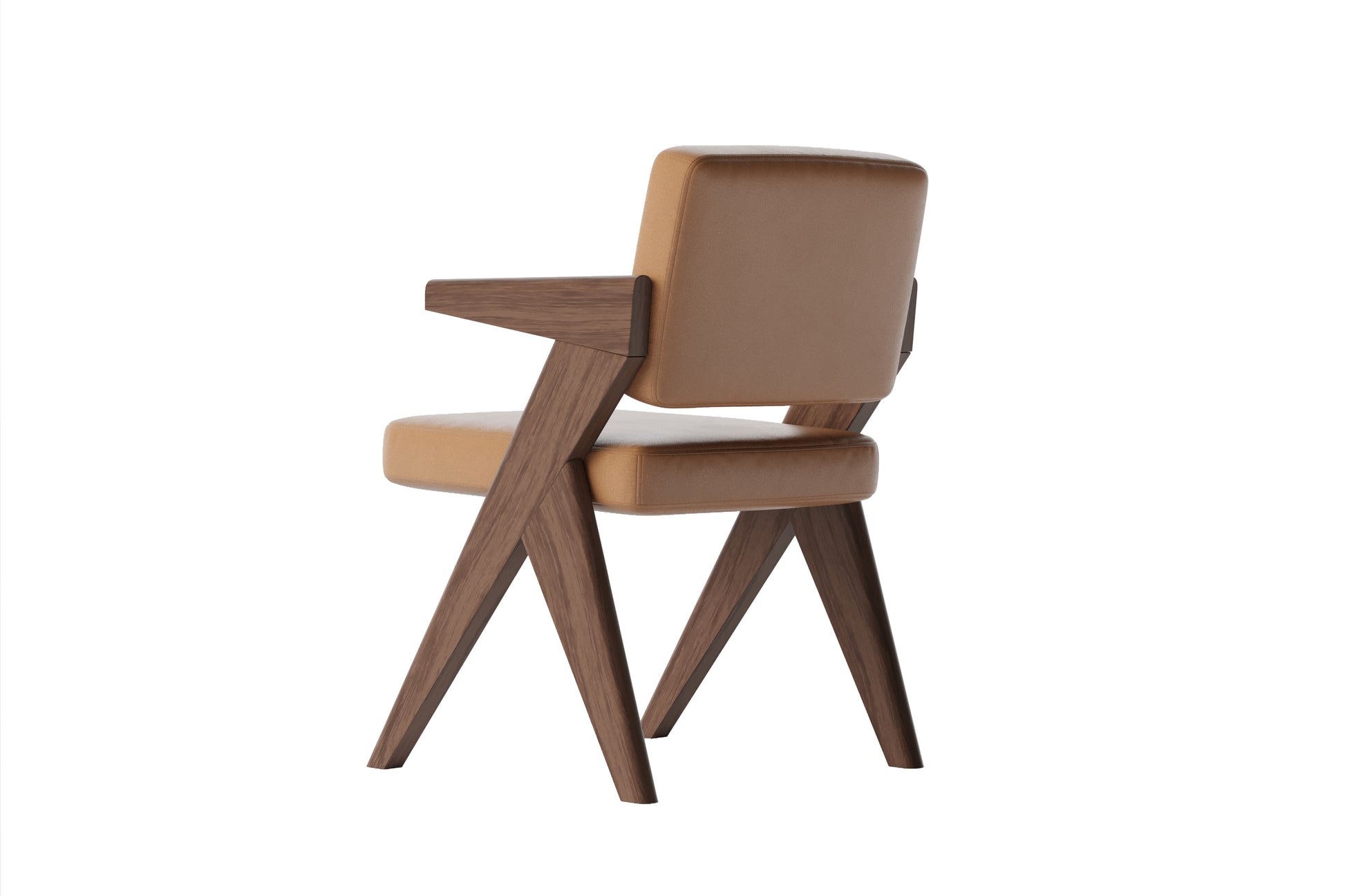 Leif Nordic Hygge™ Leather & Ash Wood Dining Chair – Timeless Heirloom Design