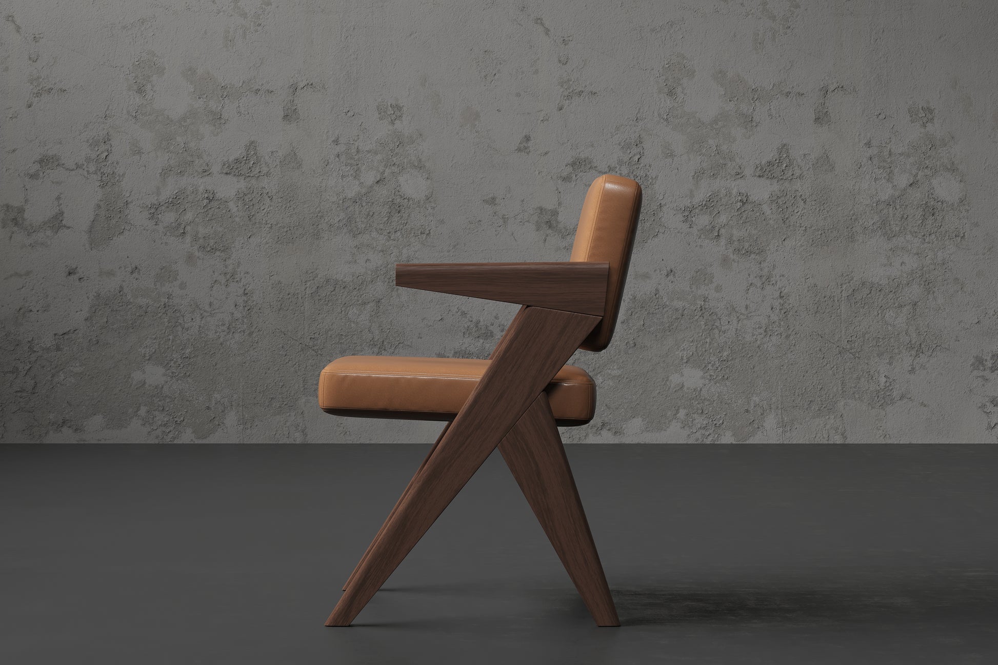 Leif Nordic Hygge™ Leather & Ash Wood Dining Chair – Timeless Heirloom Design