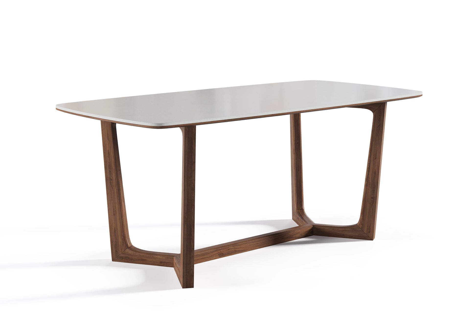 Clemente Quartz Dining Table – Modern Elegance, Unmatched Durability