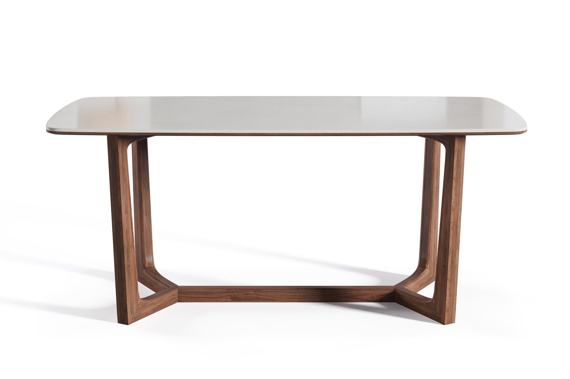 Clemente Quartz Dining Table – Modern Elegance, Unmatched Durability