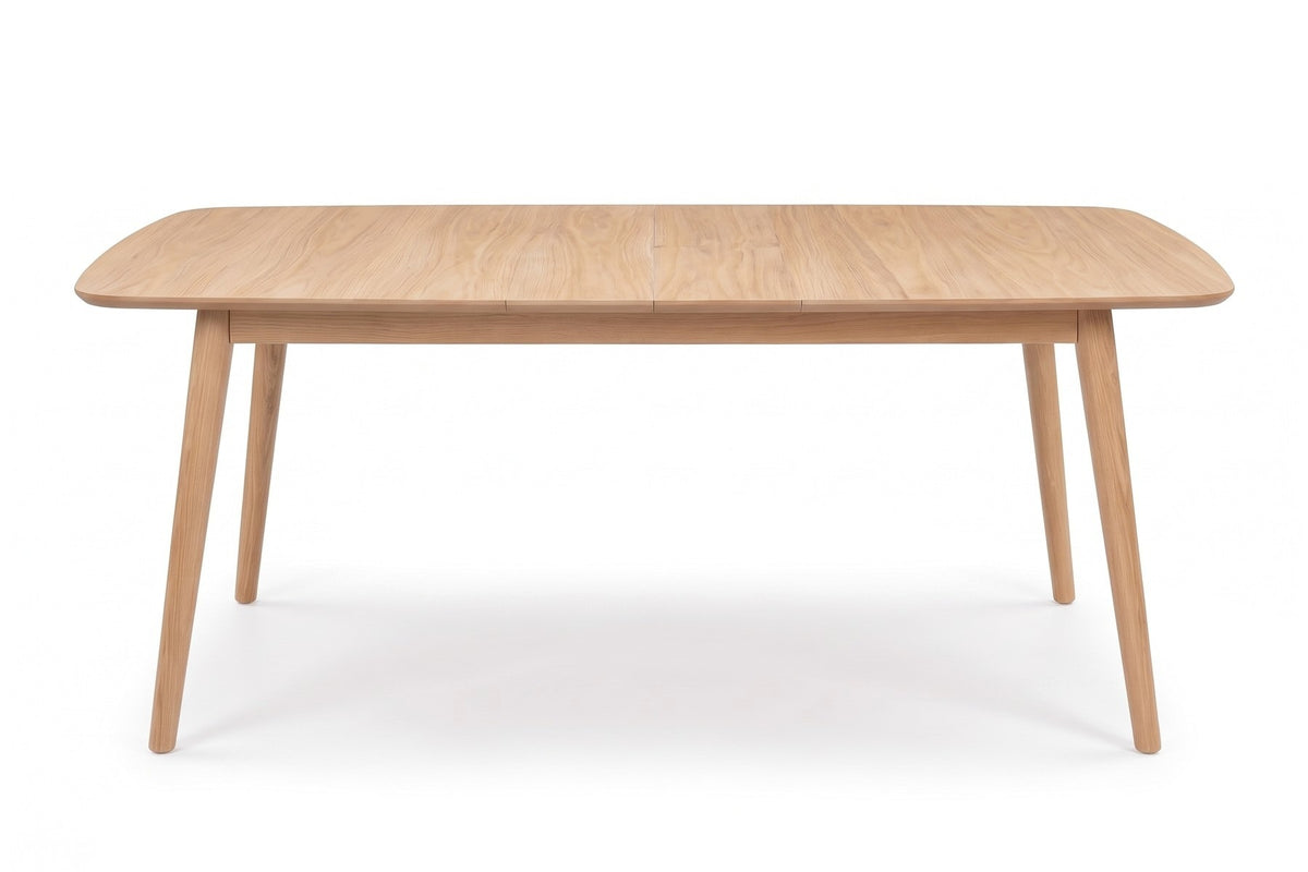 Cluny Extendable Dining Table – Walnut or Oak, 71" to 94", Seats 6 to 8