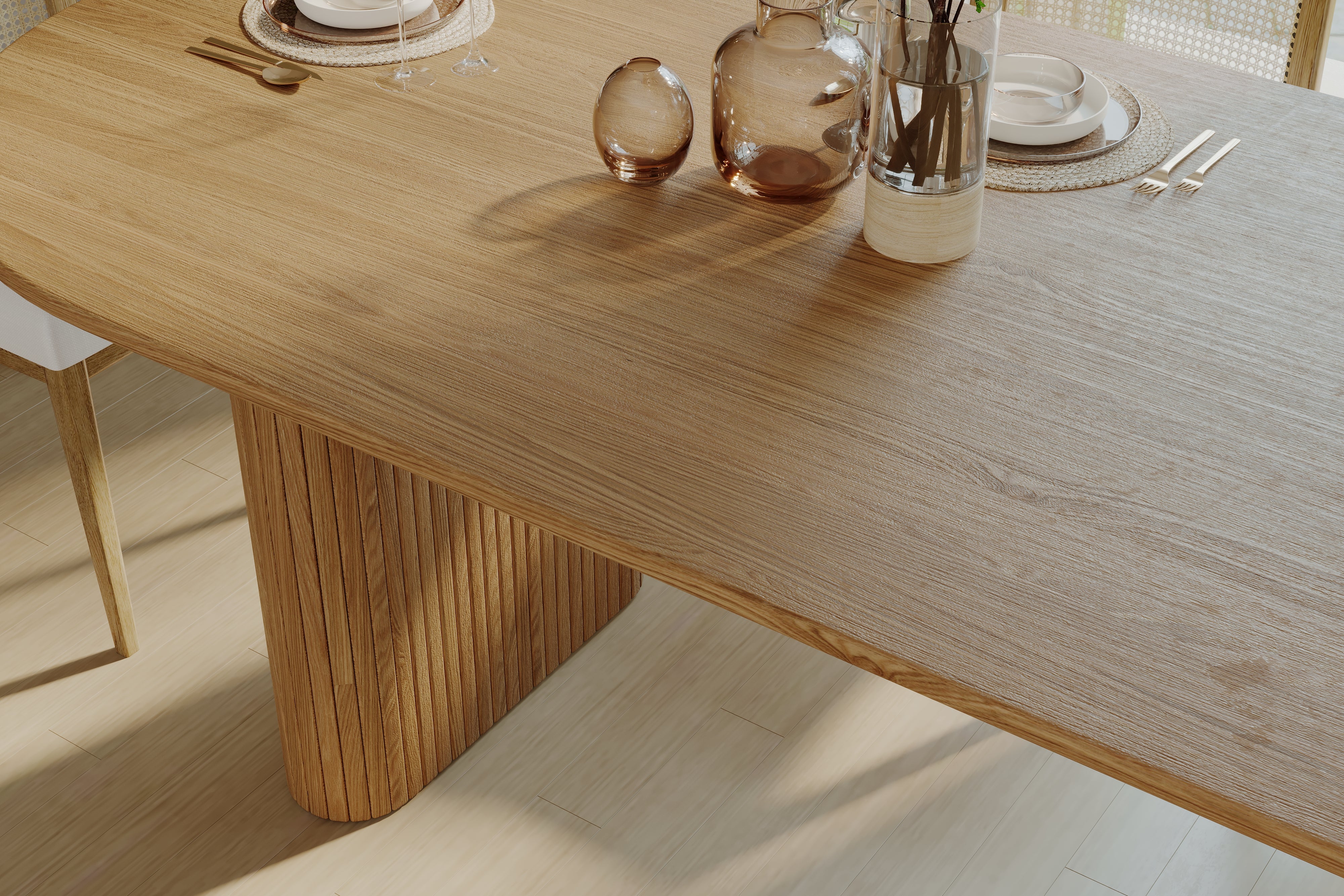 Morel Ashwood Dining Table – Heirloom Craftsmanship Meets Modern Elegance