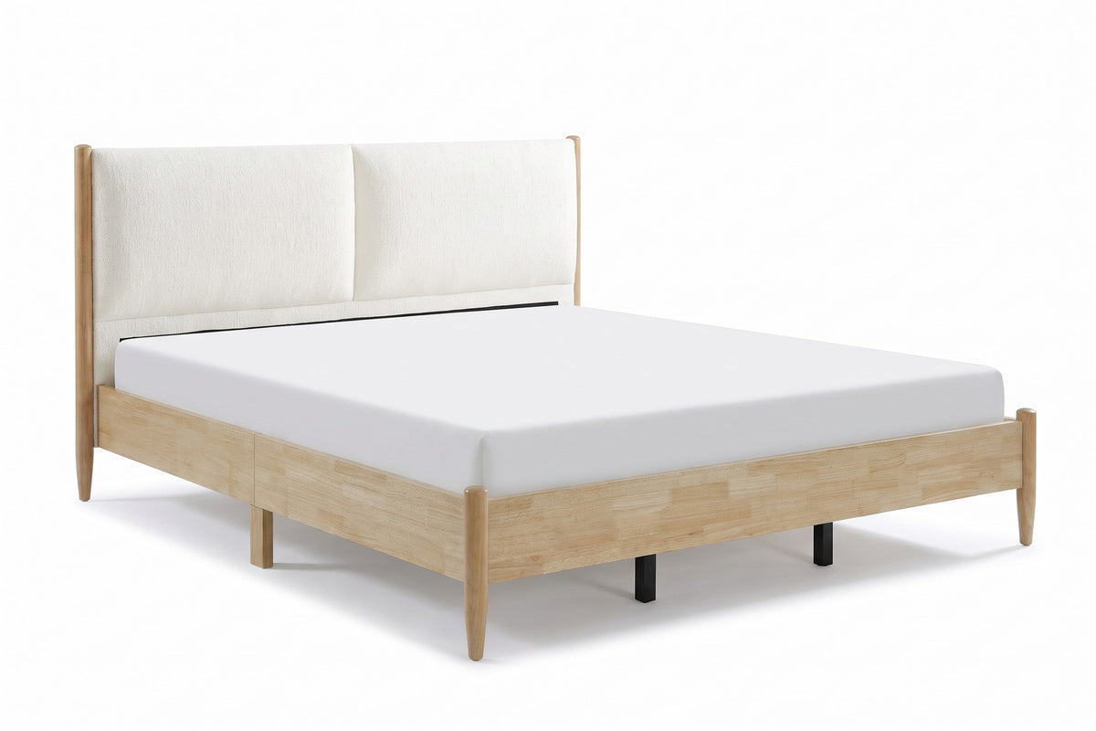Natural Wood on Tapered Legs