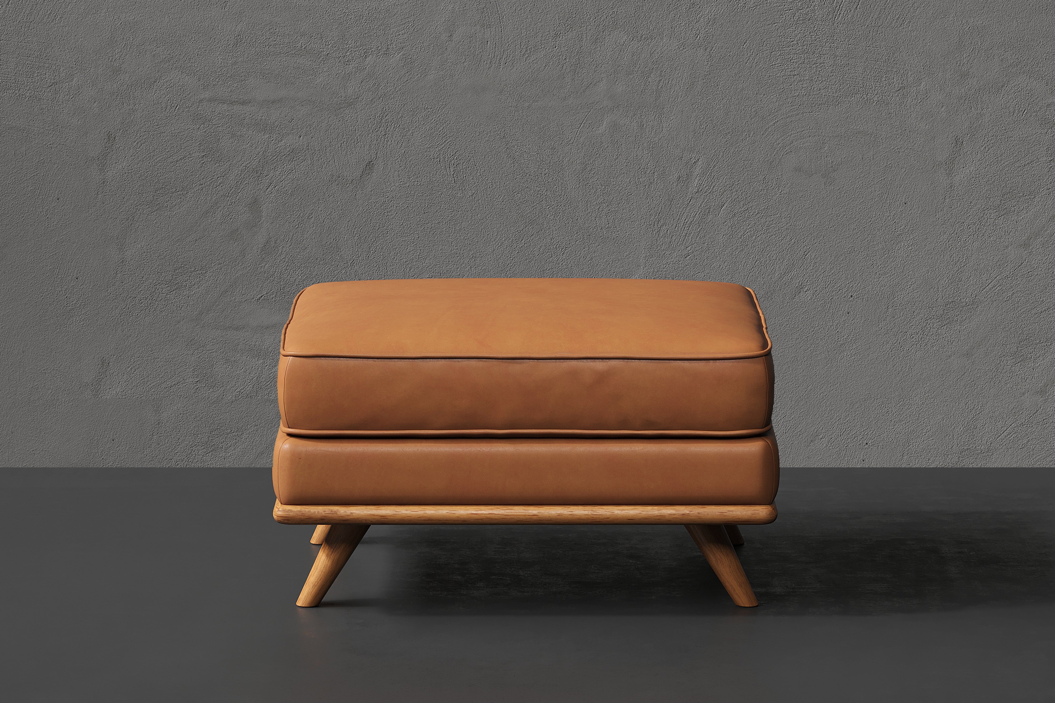 Maestro Leather 31" Ottoman