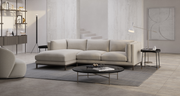 Savoy Fabric 3-Piece Sectional Sofa