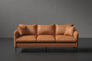 Stockholm Nordic Hygge™ Leather 3 Seater Sofa