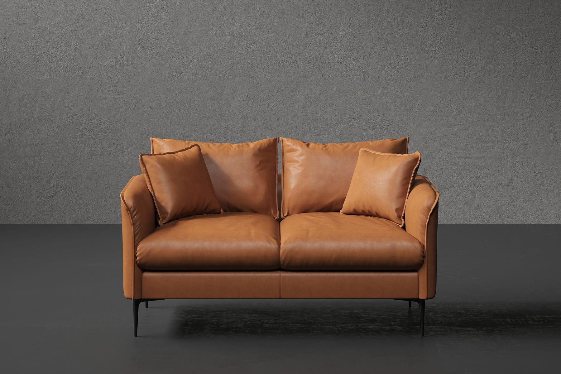 Stockholm Nordic Hygge™ Leather 3 Seater Sofa