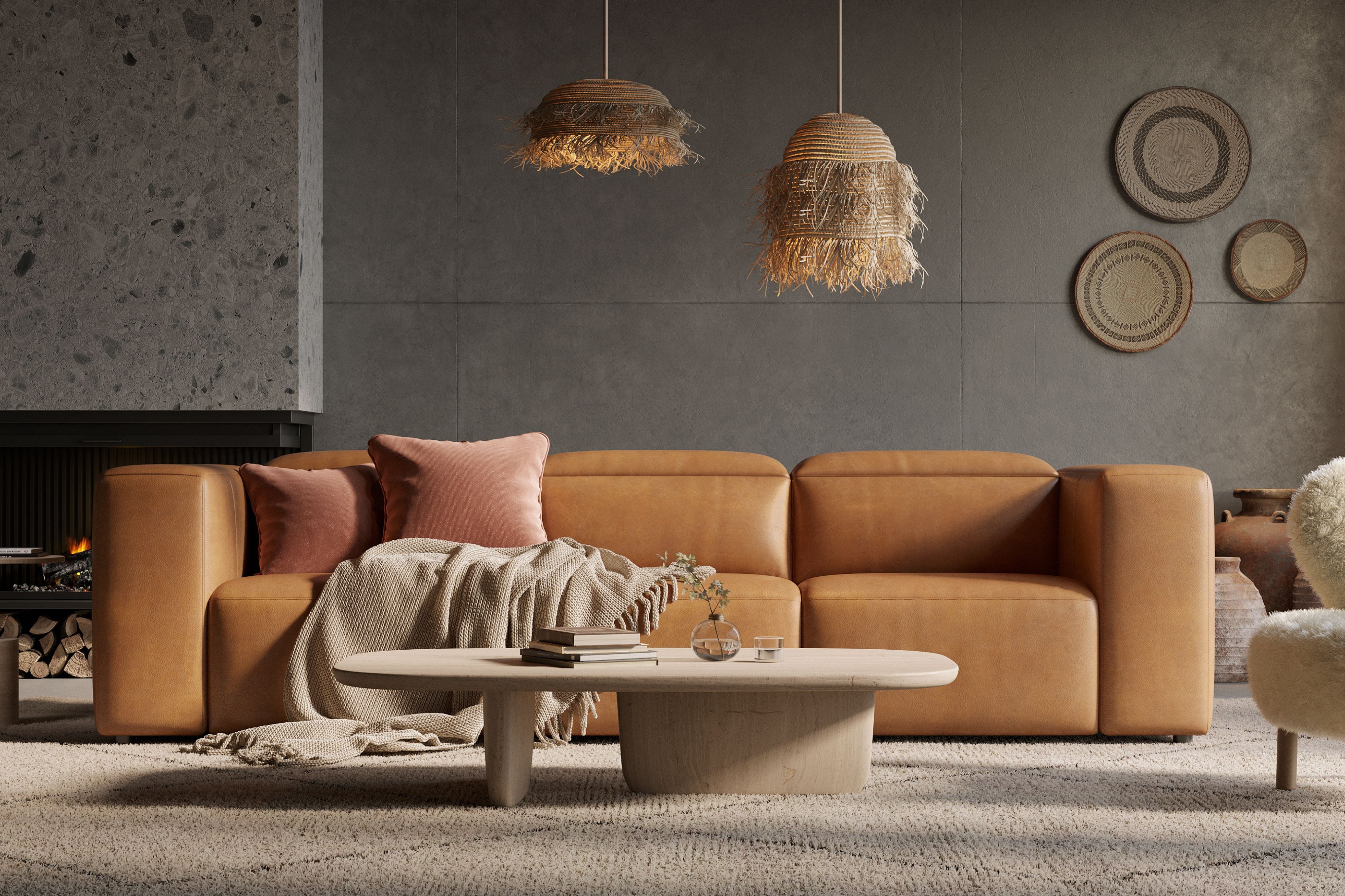 Chaumet Scandinavian Heritage Royal Zero-Wall Power Recliner Sofa