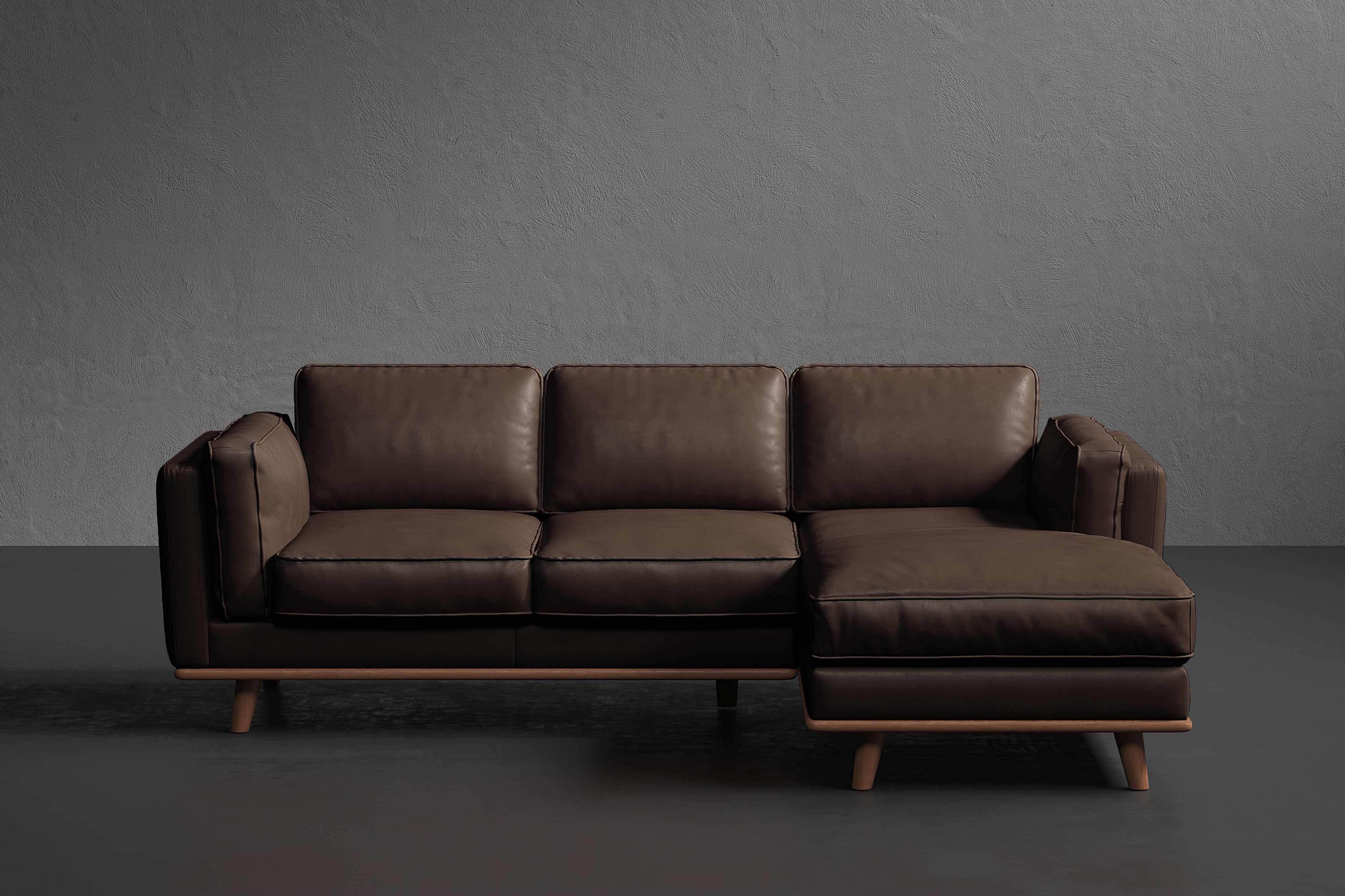 Maestro Leather Sectional Sofa