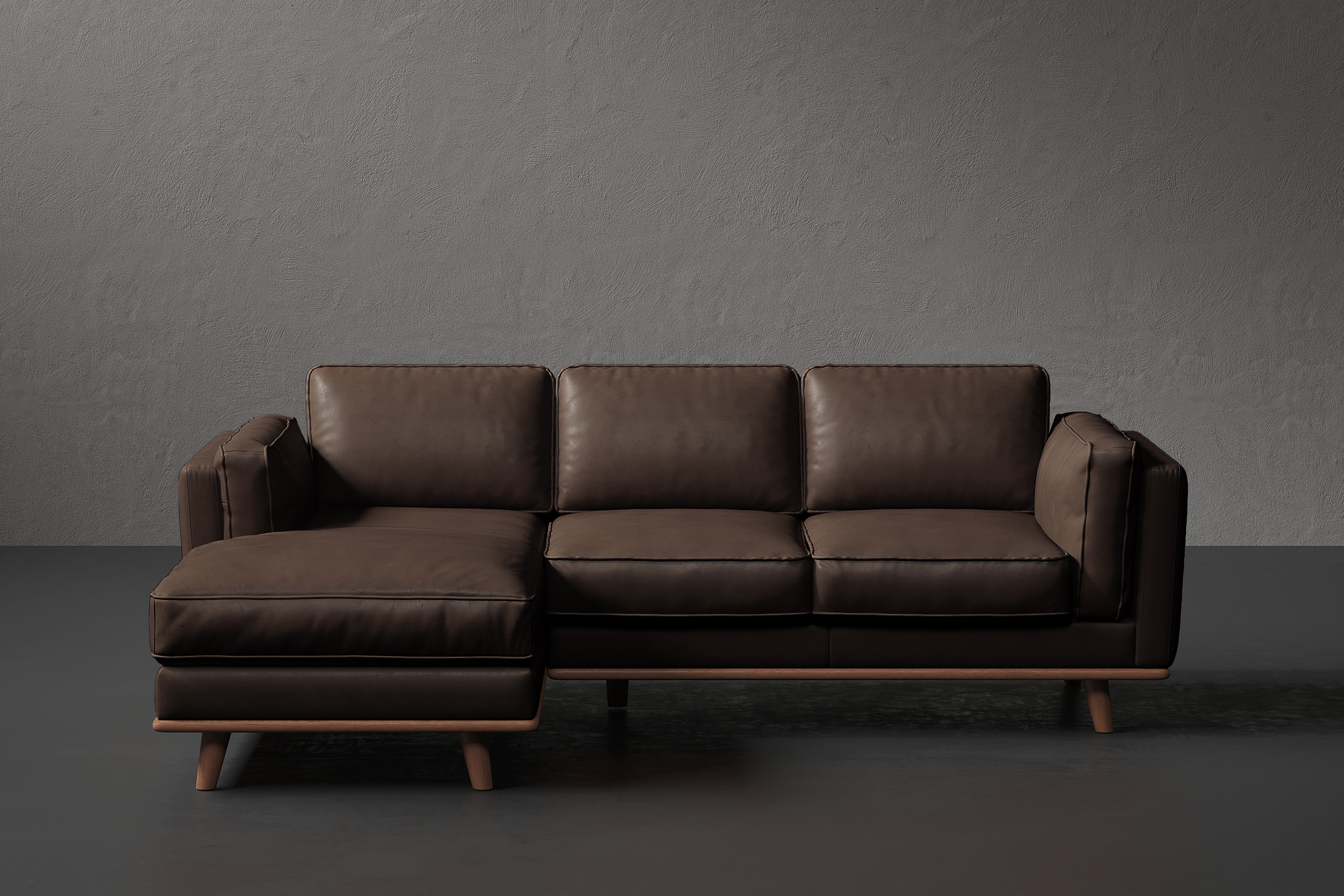 Maestro Leather Sectional Sofa