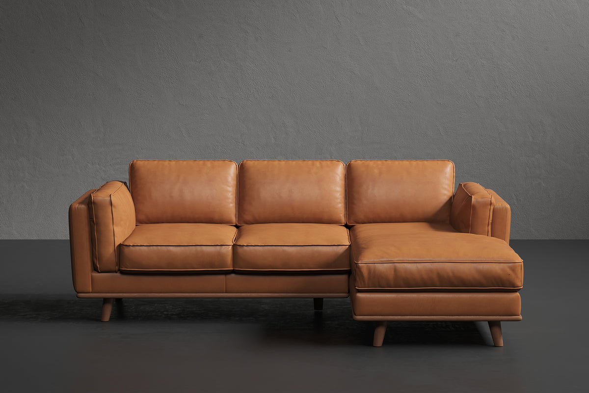 Maestro Leather Sectional Sofa