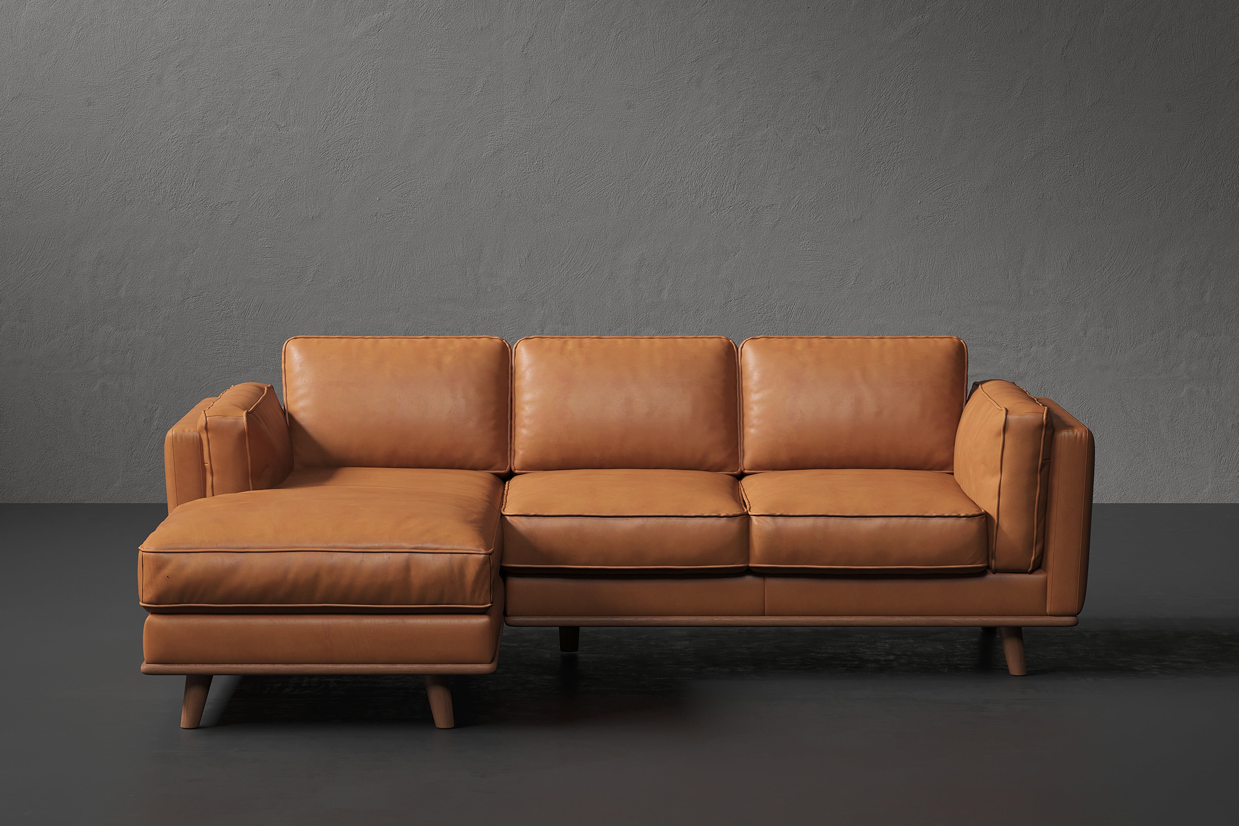 Maestro Leather Sectional Sofa