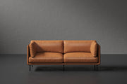 Tristan Nordic Hygge™ Leather Wide Sofa