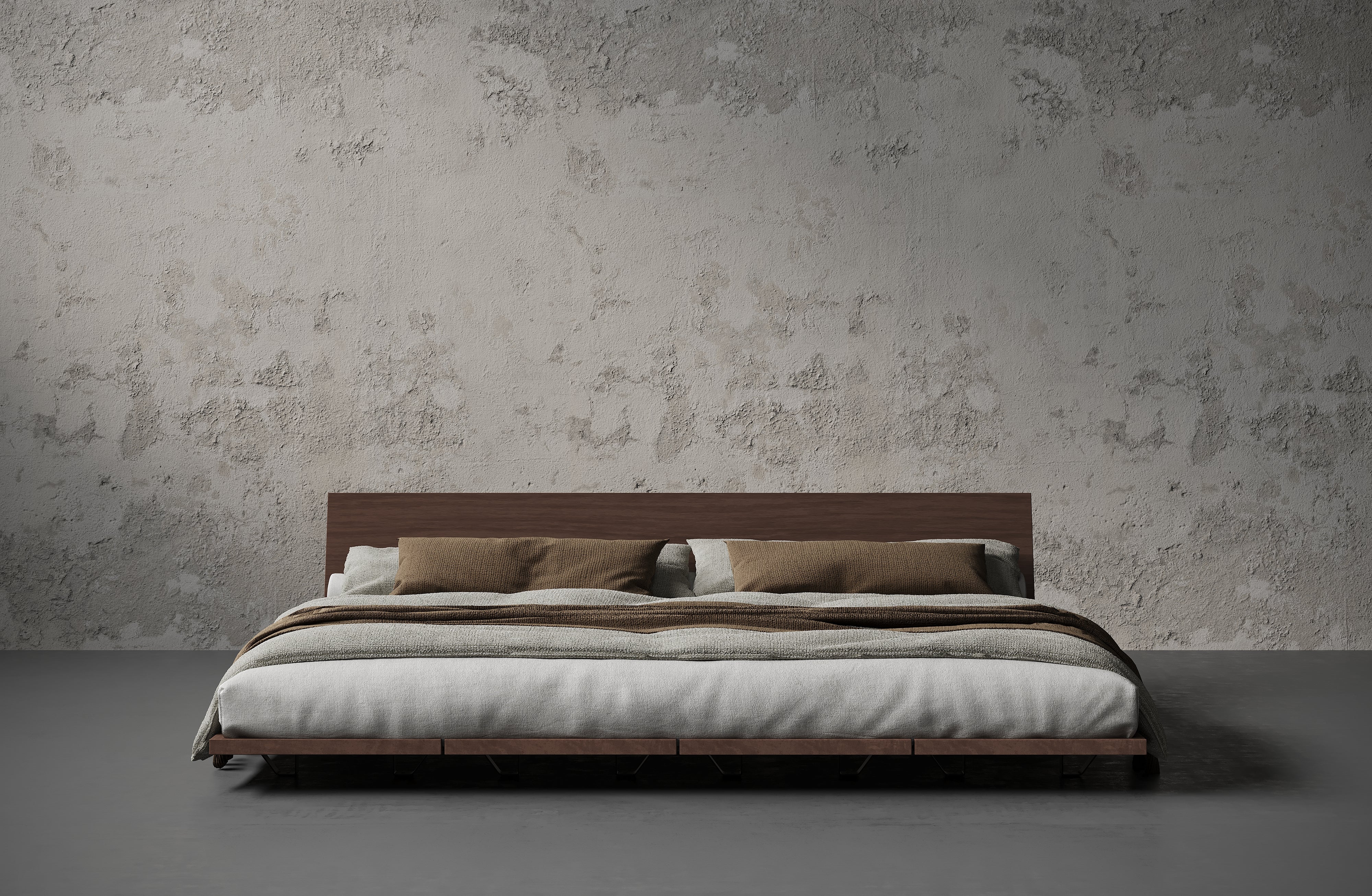 Leroy Solid Wood Bed Frame - King & Queen Size Bedframe