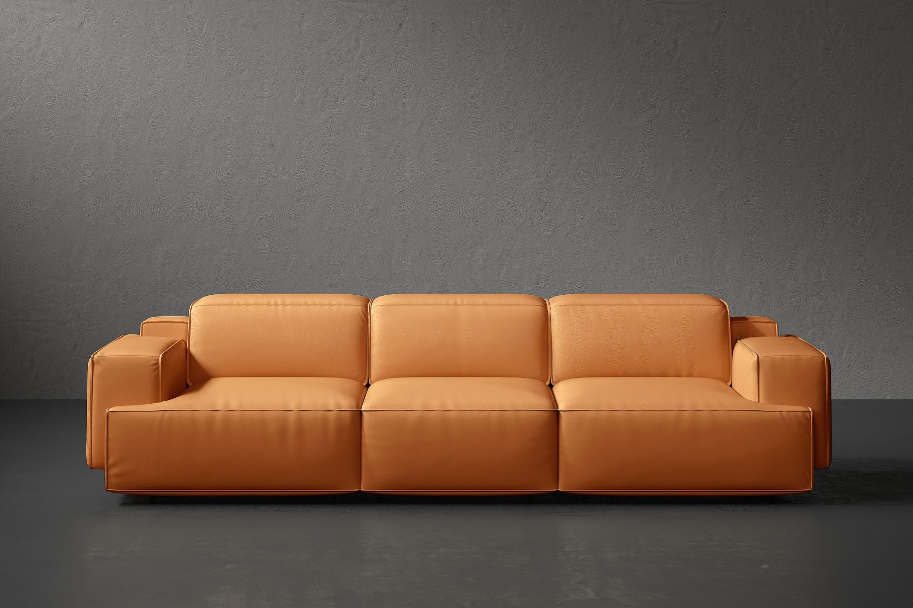 Bain Nordic Royal Hygge™ Leather Recliner Sofa