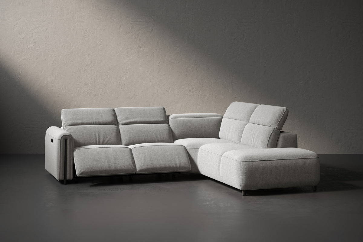 Ricci Fabric Recliner Sectional Cloud Sofa