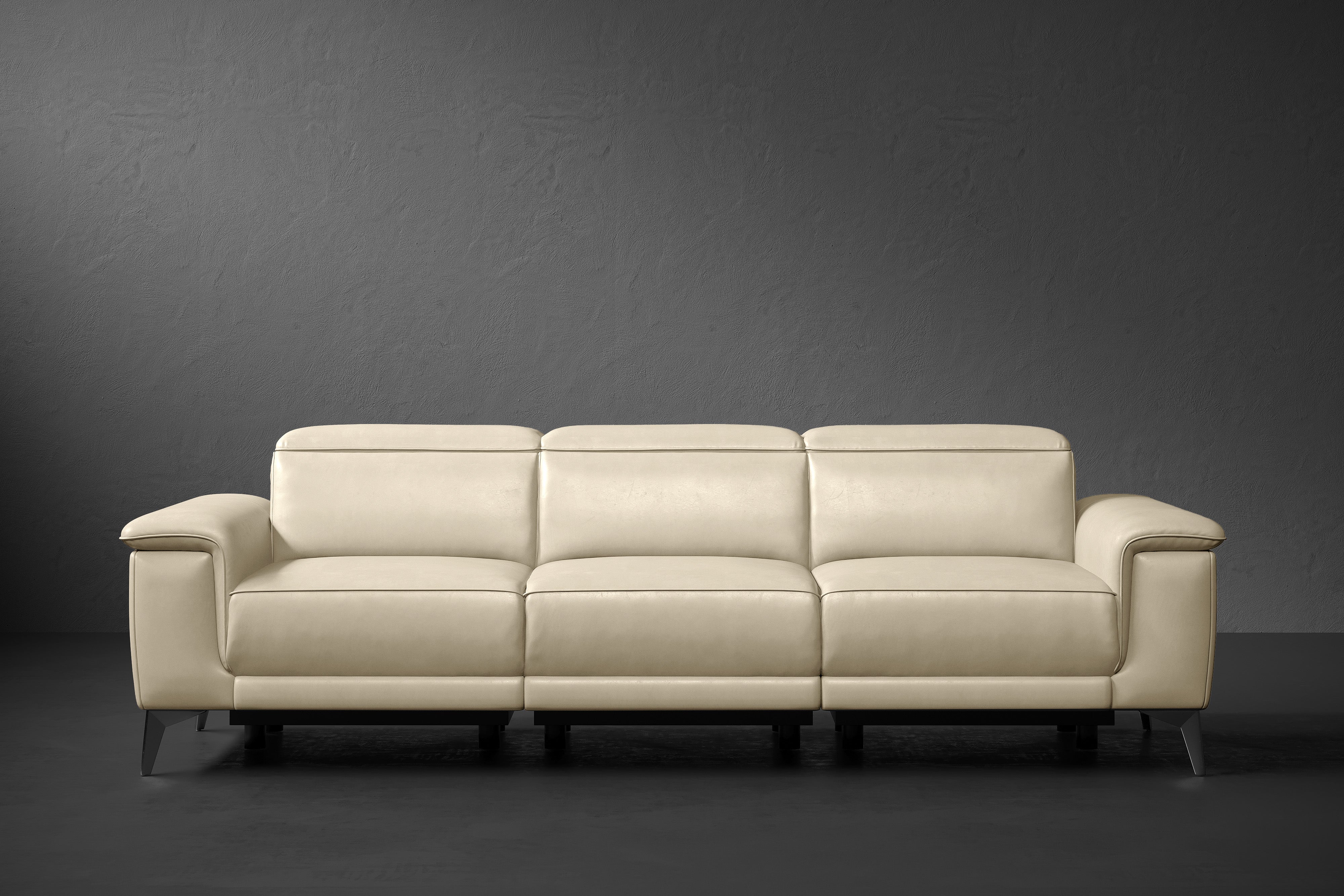 Millet Leather Reclining Sofa