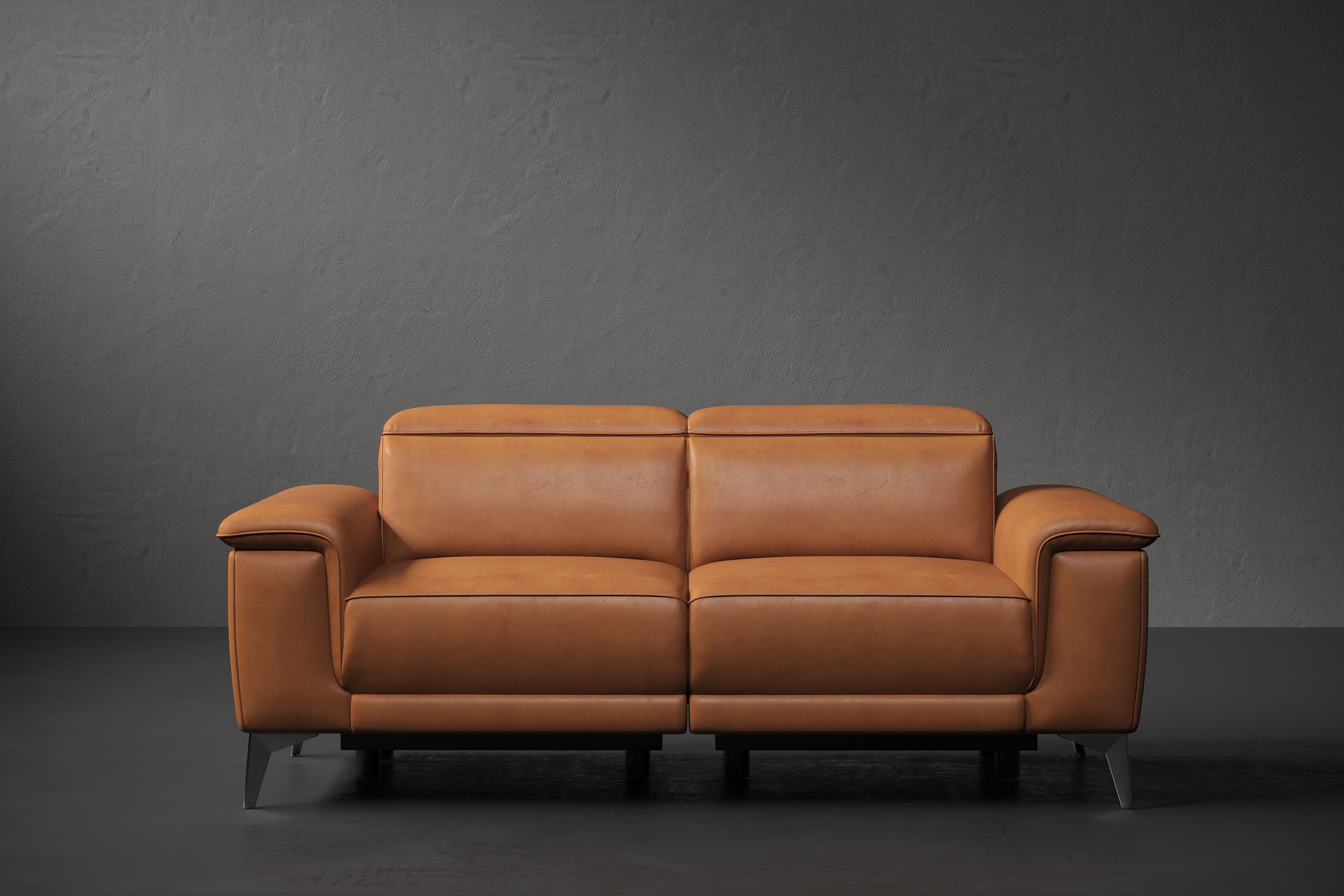 Millet Leather Reclining Sofa