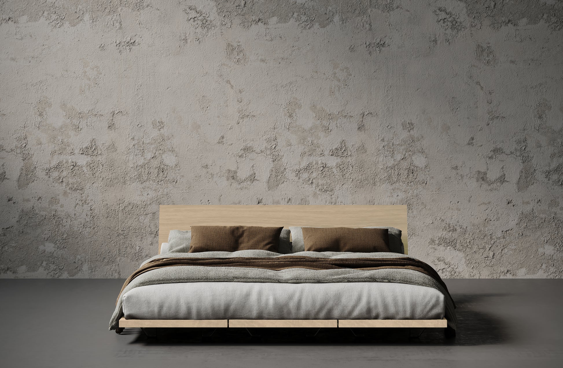 Leroy Solid Wood Bed Frame - King & Queen Size Bedframe