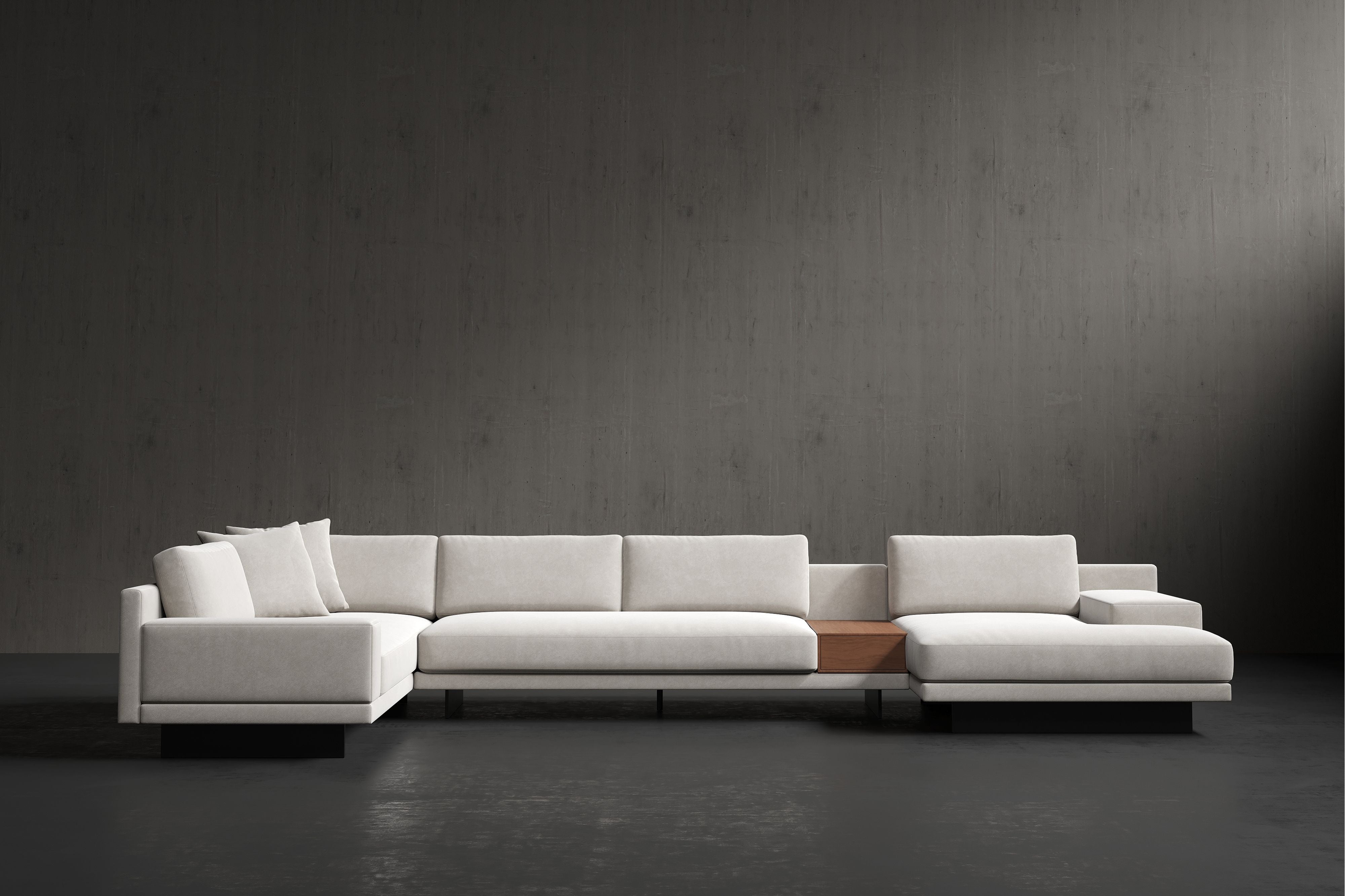 Alessandro Fabric Sectional Sofa