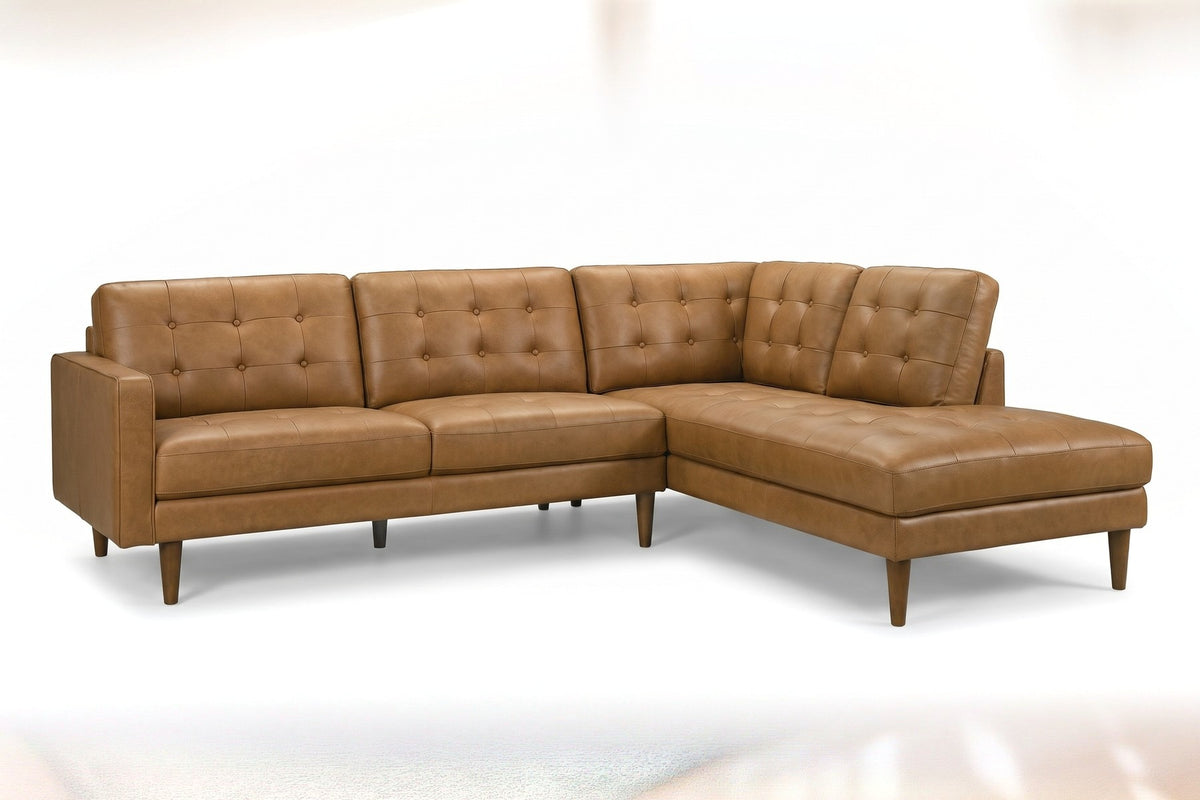 A Long Sofa and a Right-Facing Chaise